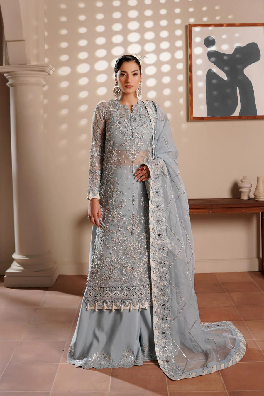 Maryams Zarq Z-003 Zeenat Luxury Formals 2025 - Image 2