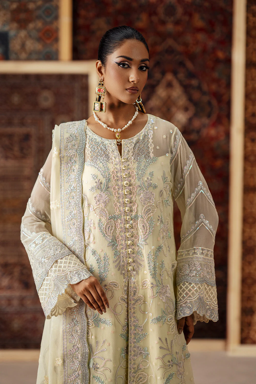 Maryum N Maria Ardeth - FSU5637 Azal Luxury Chiffon Collection 2025 - Image 2