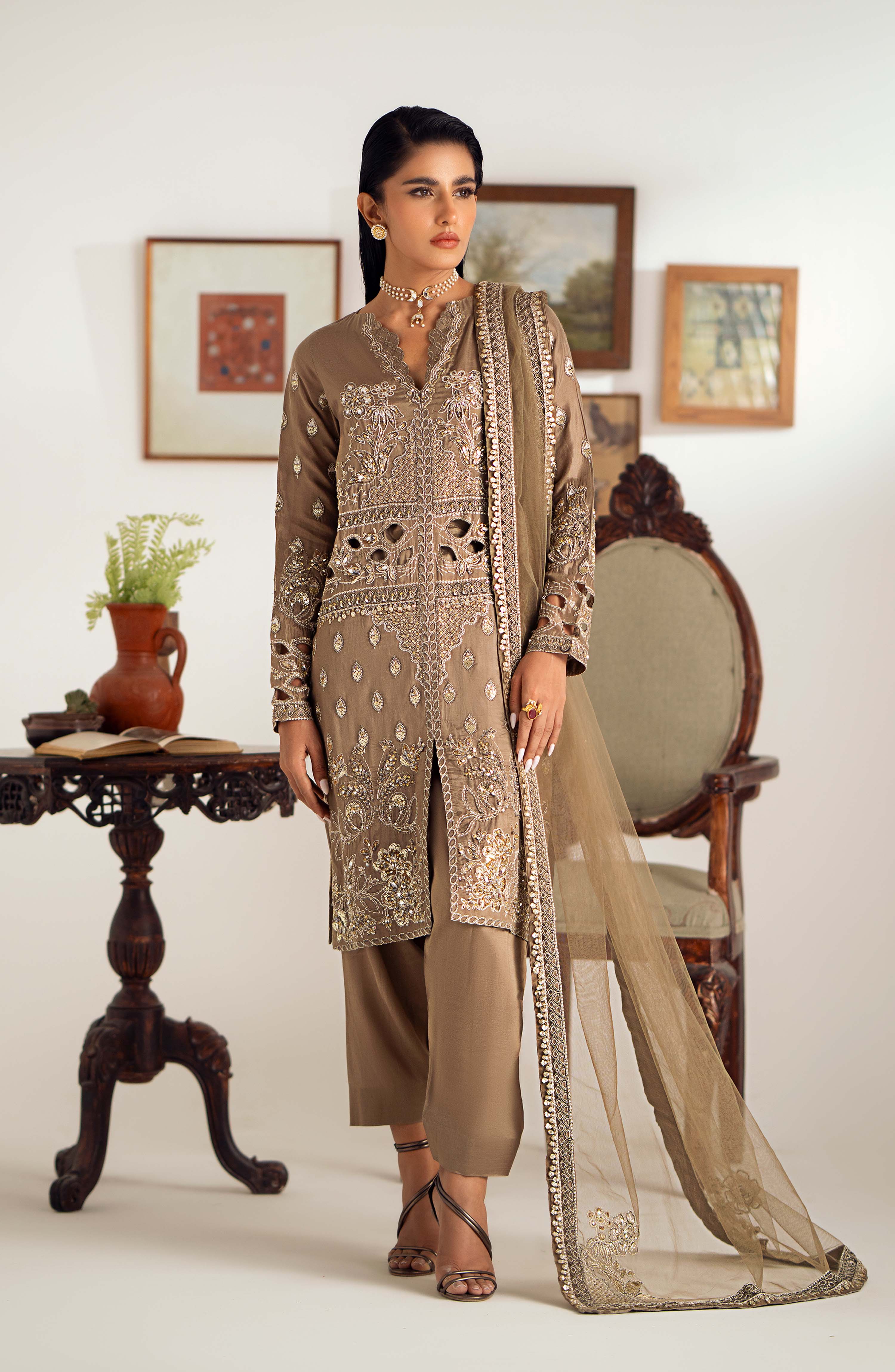 Maryum N Maria Arela - MS40029 Dastaan Luxury Formals 2024