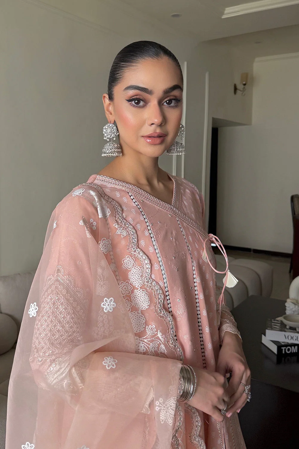 Maryum N Maria Citrus - MS50356 Elara Luxury Eid Pret 2025 - Image 2