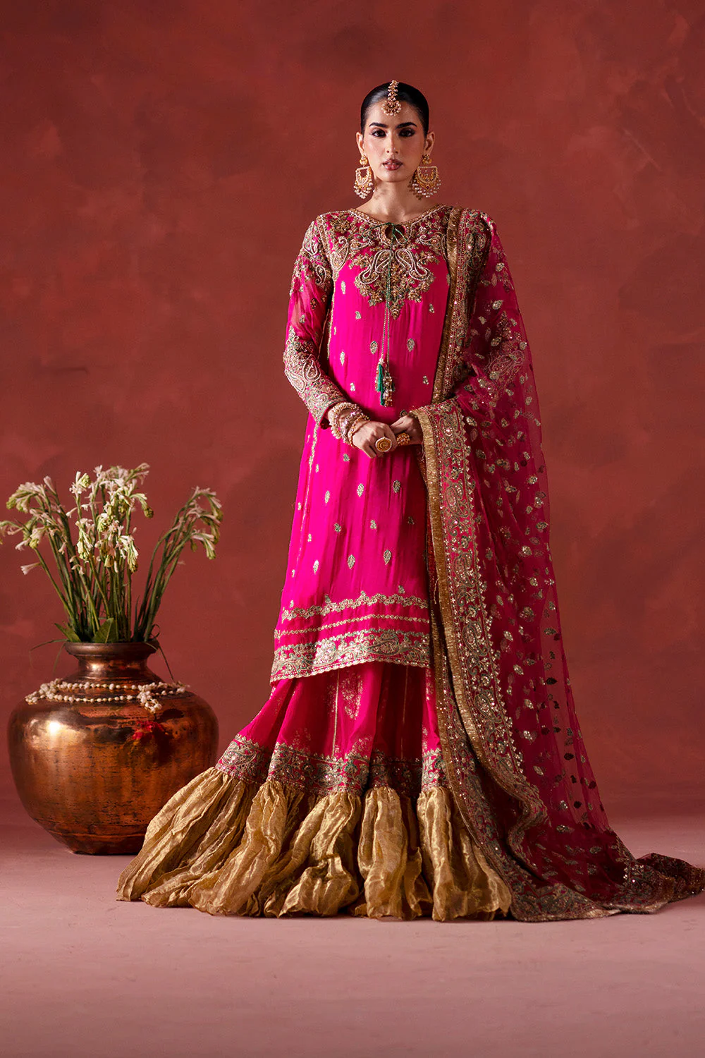 Maryum N Maria Dhoolak - MSS5898 Rani Celeste Wedding Collection 2025