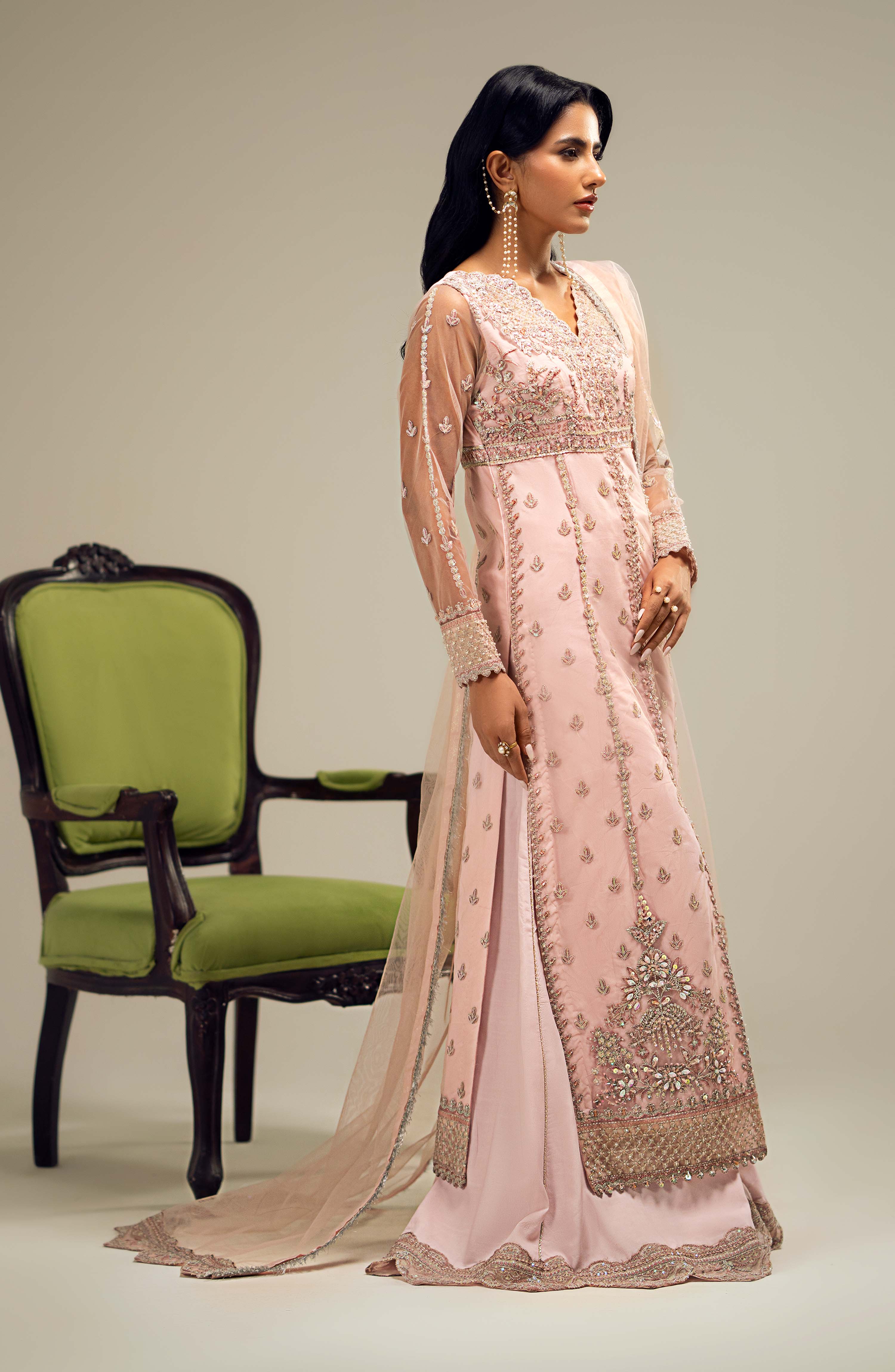 Maryum N Maria Mara - Ms40025 Dastaan Luxury Formals 2024 - Image 2