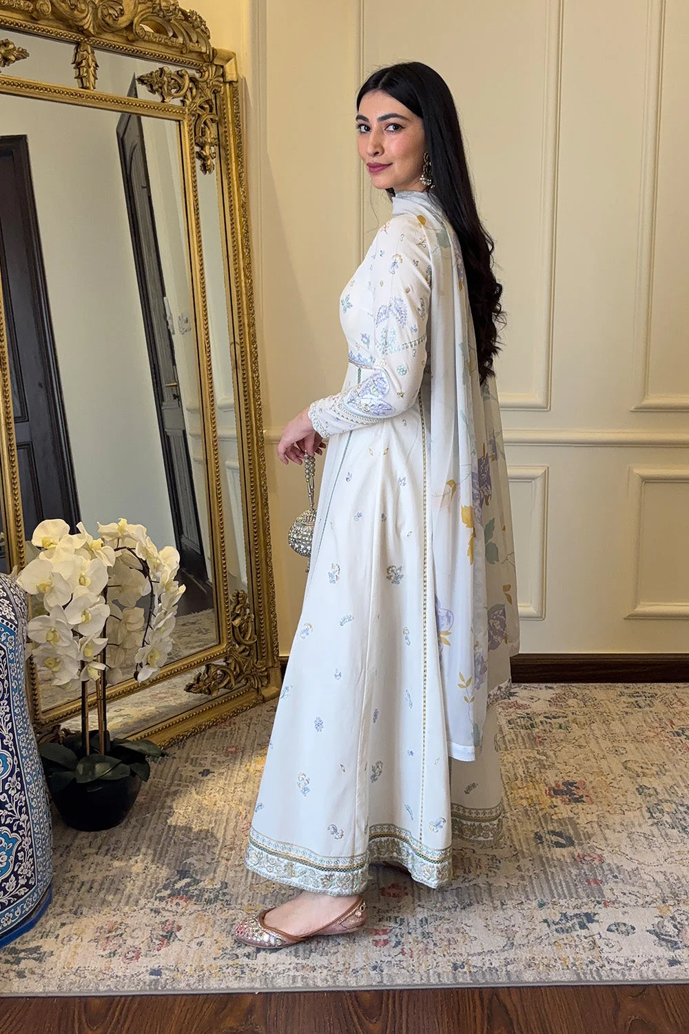 Maryum N Maria Meadow - MS50359 Elara Luxury Eid Pret 2025 - Image 2