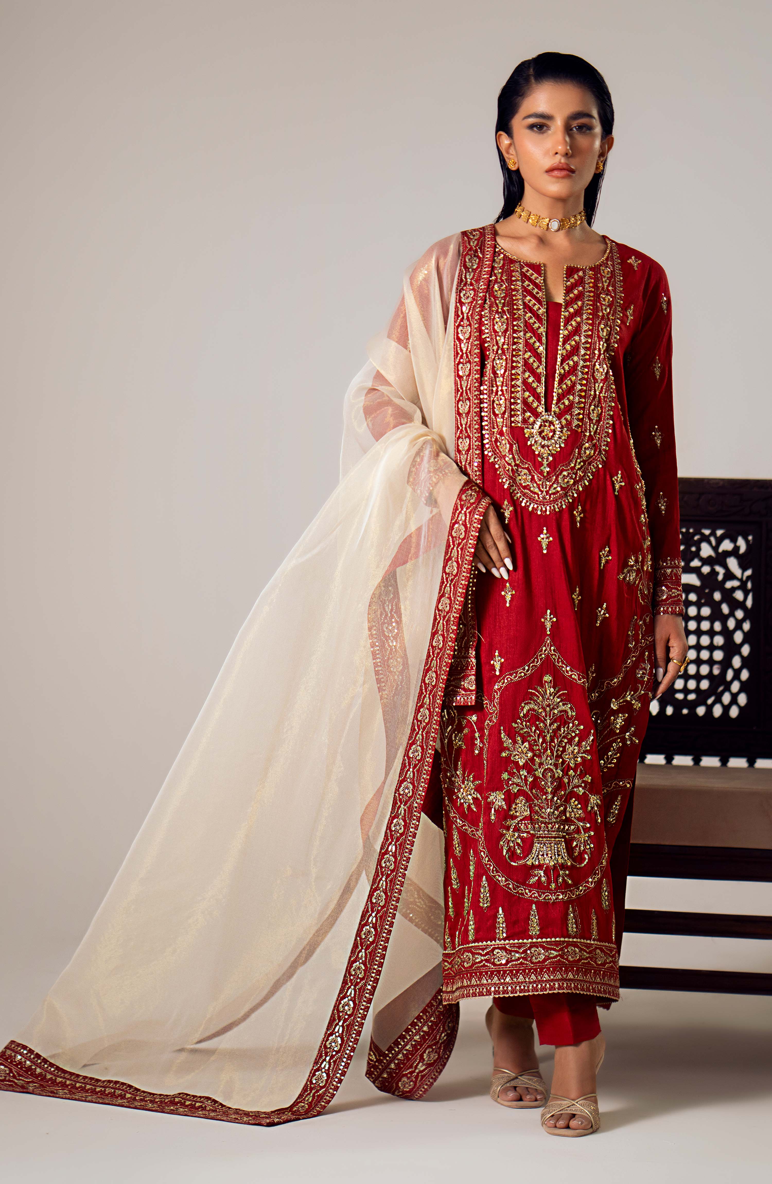 Maryum N Maria Mira - MS40017 Dastaan Luxury Formals 2024