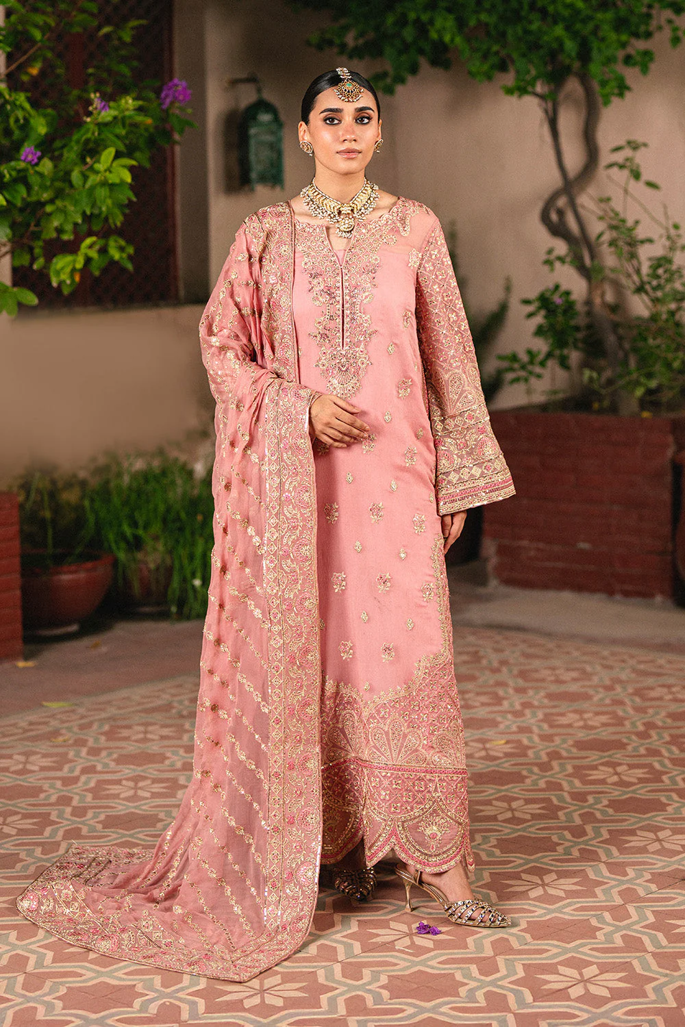 Maryum N Maria Sasha - FSU5658 Embroidered Chiffon Collection 2025