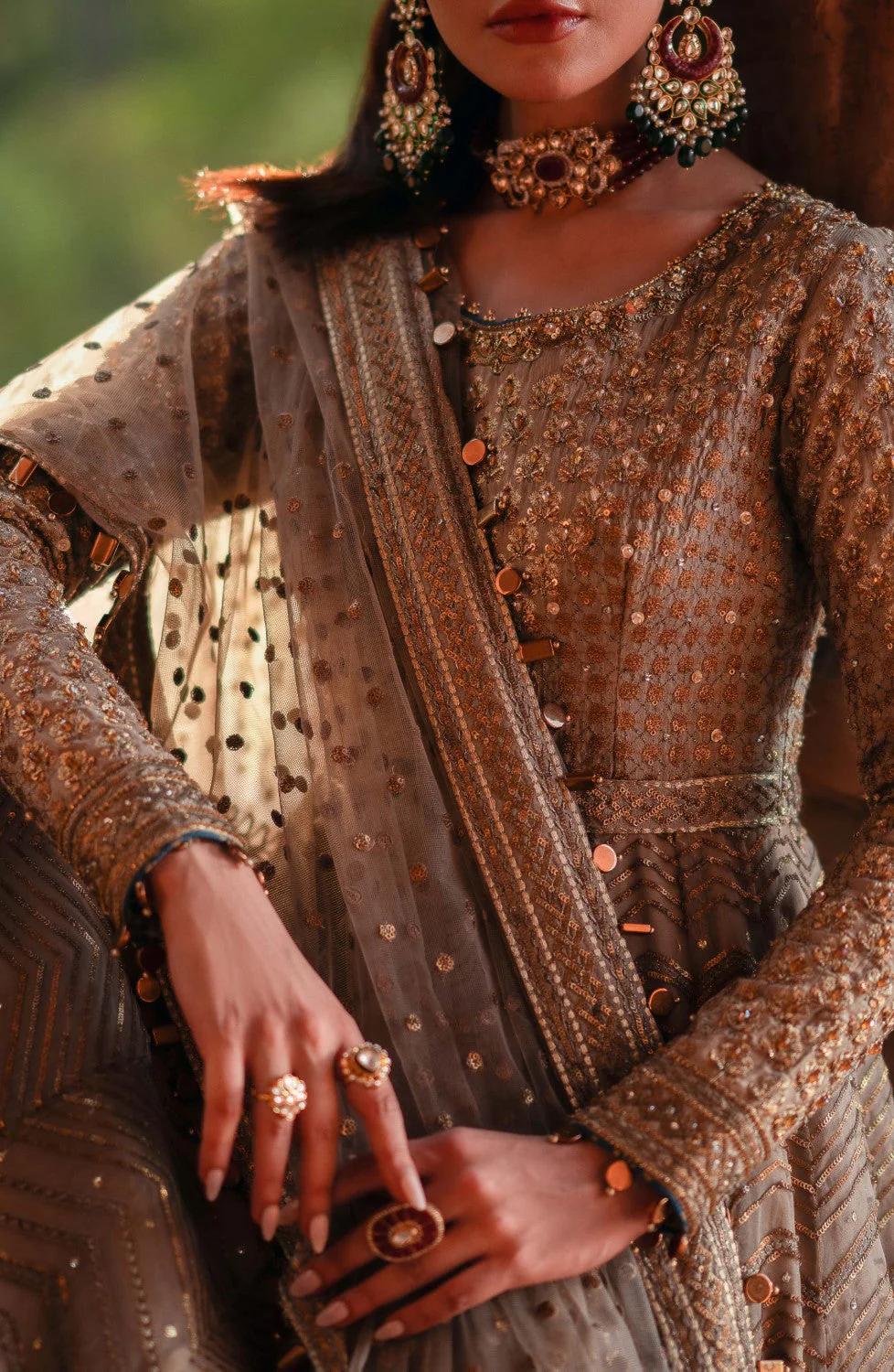 Maryum N Maria Shehar Bano - MS40063 Gul Posh Bridal Collection 2024 - Image 2