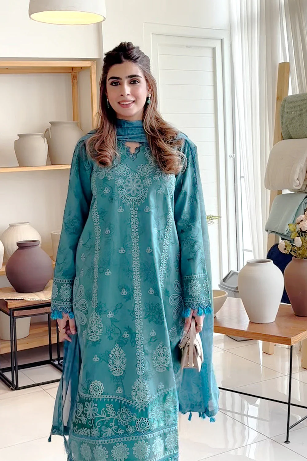 Maryum N Maria Sprout - MS50357 Elara Luxury Eid Pret 2025 - Image 2