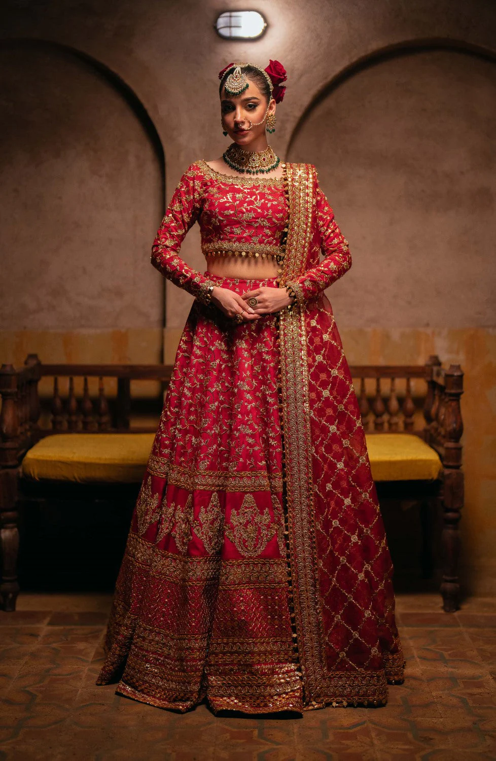 Maryum N Maria Zaib Un Nisa - MS40065 Gul Posh Bridal Collection 2024