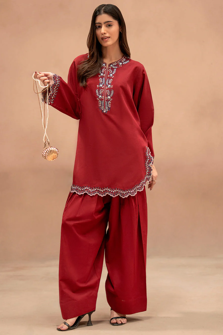 Mausummery Red Muse Embroidered Embroidered Collection 2025