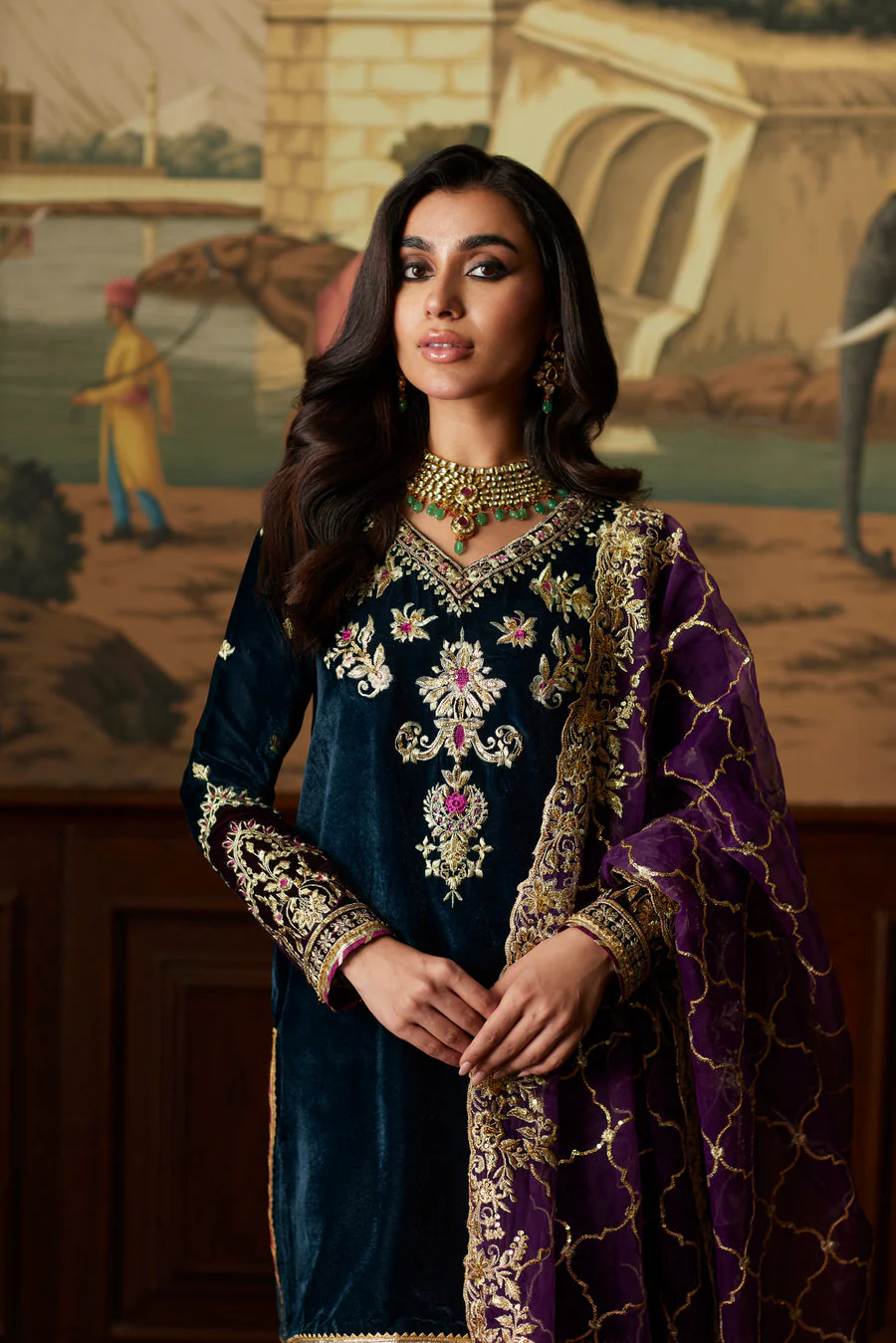 Mina Hassan Amani Velvet Luxe 2024 - Image 2