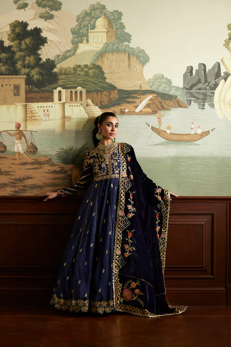 Mina Hassan Raniya Velvet Luxe 2024
