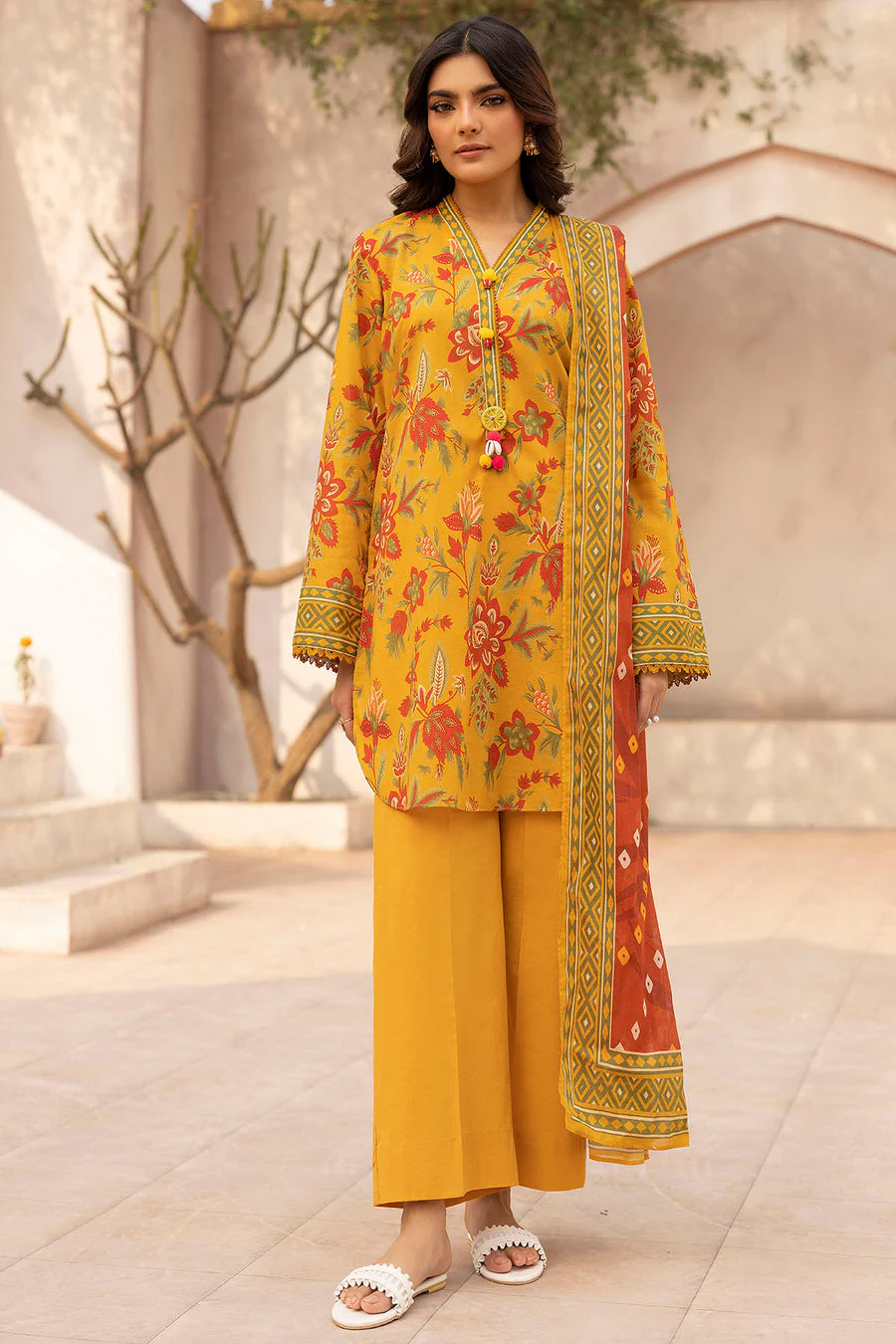 Motifz 5442-Reena Rang Lawn Collection 2025