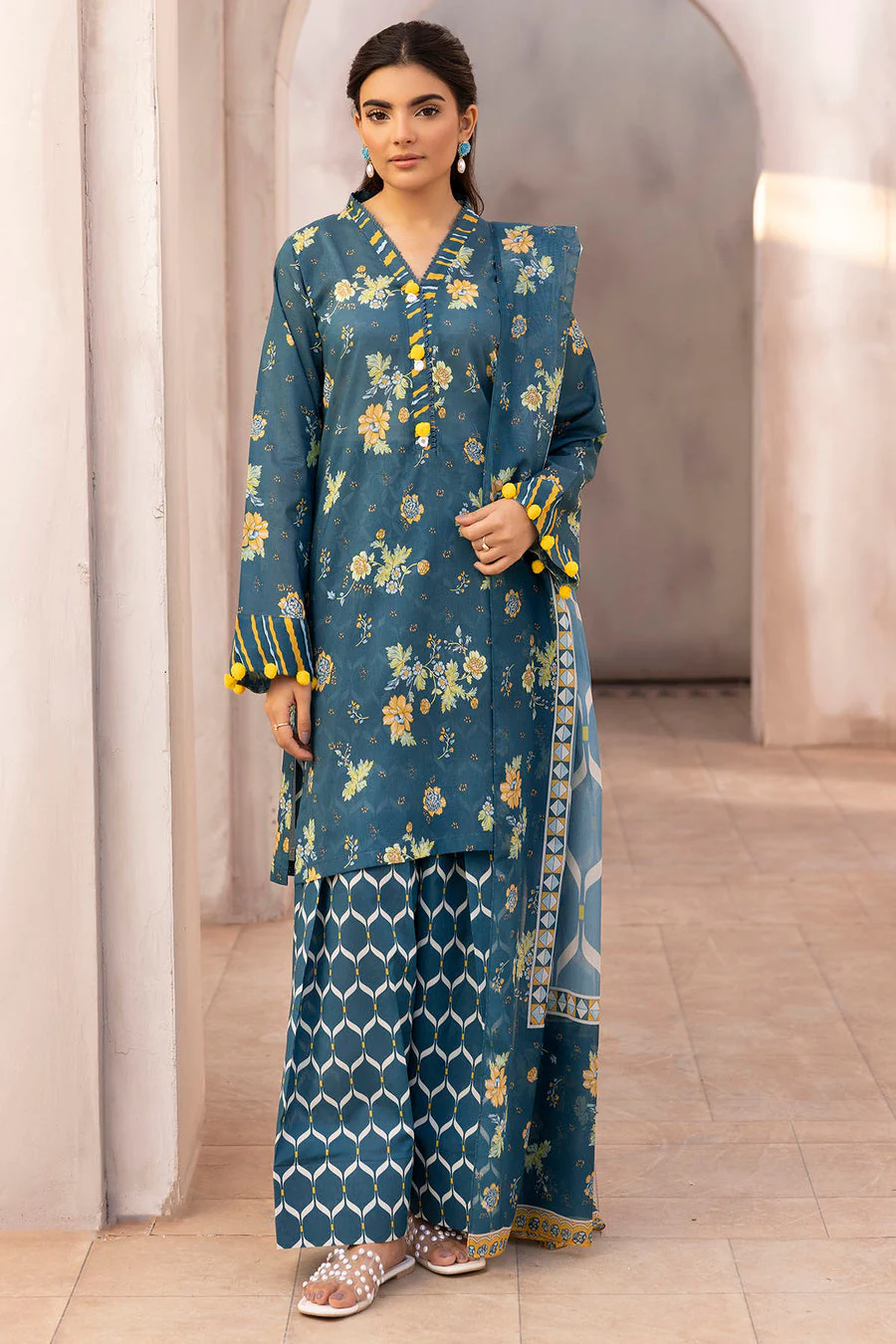 Motifz 5522-Brea Rang Lawn Collection 2025