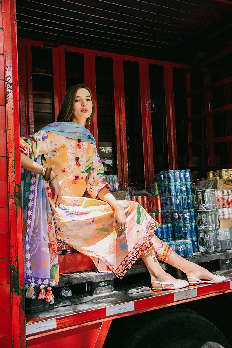 Mushq Angels Song La Dolce Hemline Prints Vol 2 2025 - Image 2