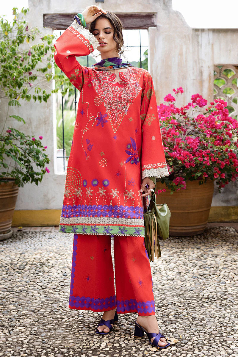 Mushq Carmin Rosa Mirasol Printed Cambric 2025