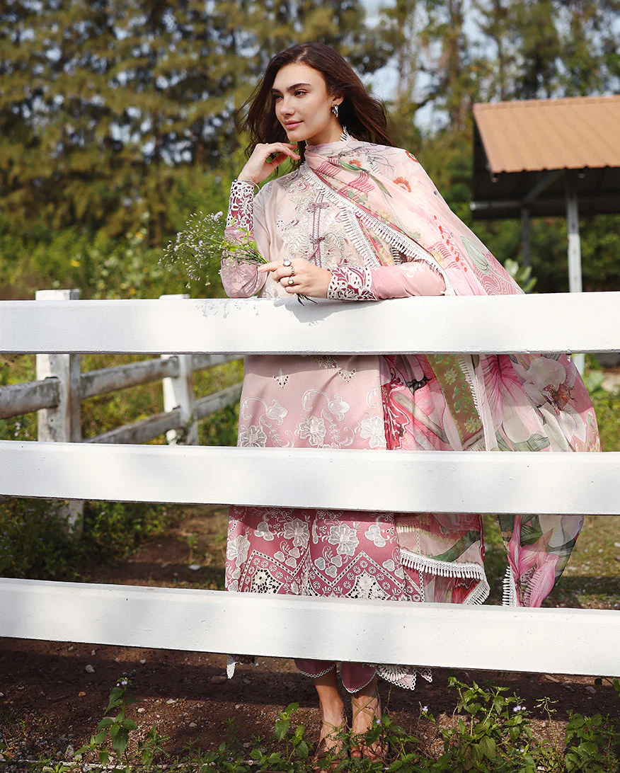 Mushq Dew Drift Solace Ombre Chikankari 2026 - Image 2