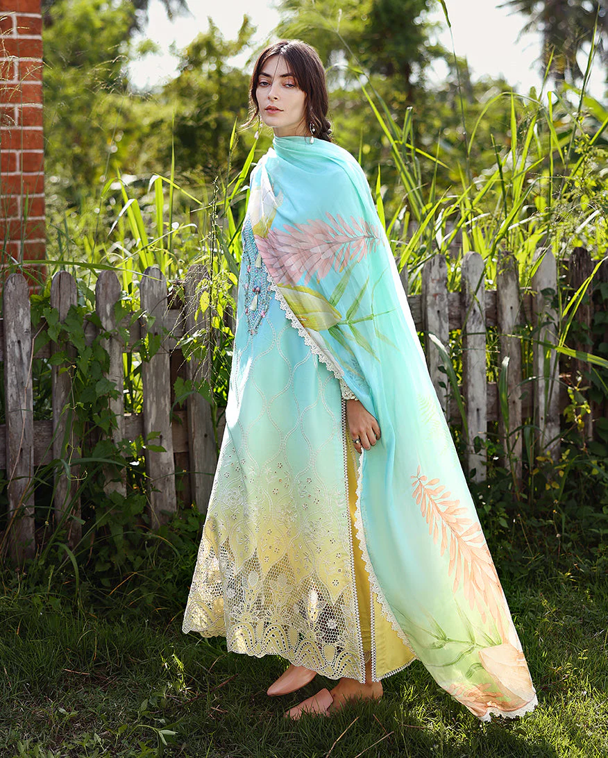 Mushq Ethereal Pause Solace Ombre Chikankari 2026 - Image 2