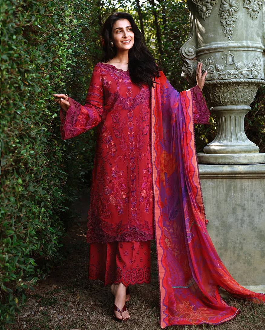 Mushq Falling Petals Amoi Luxury Lawn 2026