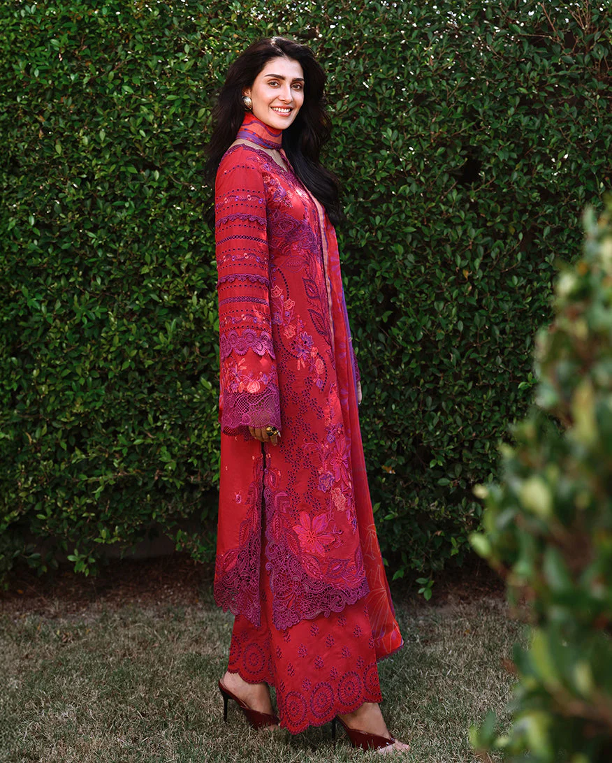 Mushq Falling Petals Amoi Luxury Lawn 2026 - Image 2