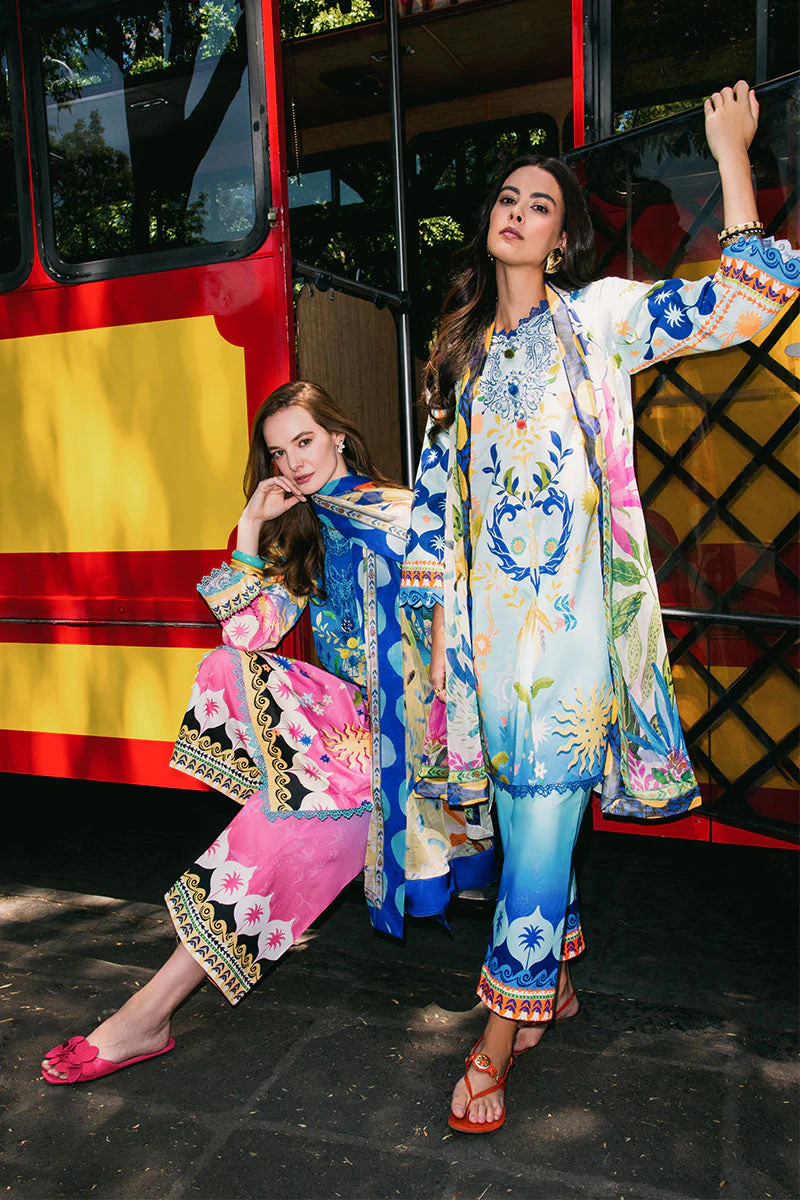 Mushq Floral Paradise La Dolce Hemline Prints Vol 2 2025 - Image 2