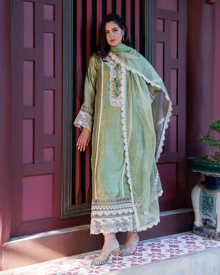 Mushq Green Solace Euphoria Pret 2026 - Image 2