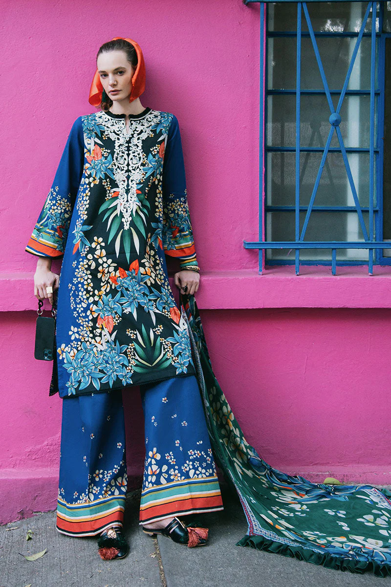 Mushq Life of Irises La Dolce Hemline Prints Vol 2 2025