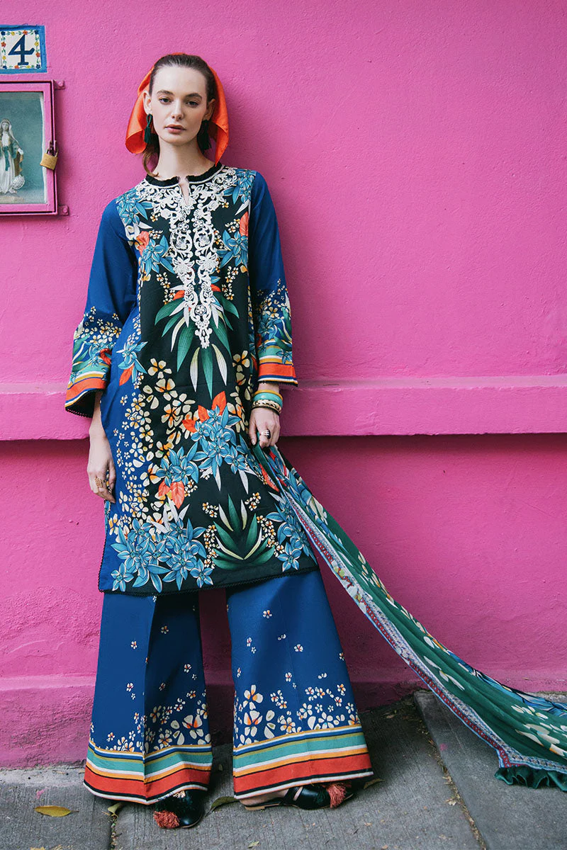 Mushq Life of Irises La Dolce Hemline Prints Vol 2 2025 - Image 2