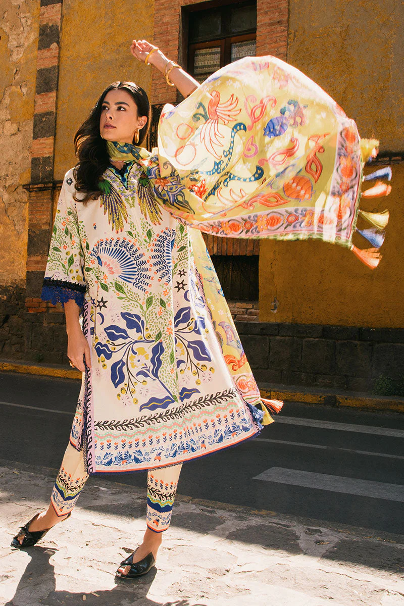 Mushq Magnolias La Dolce Hemline Prints Vol 2 2025 - Image 2