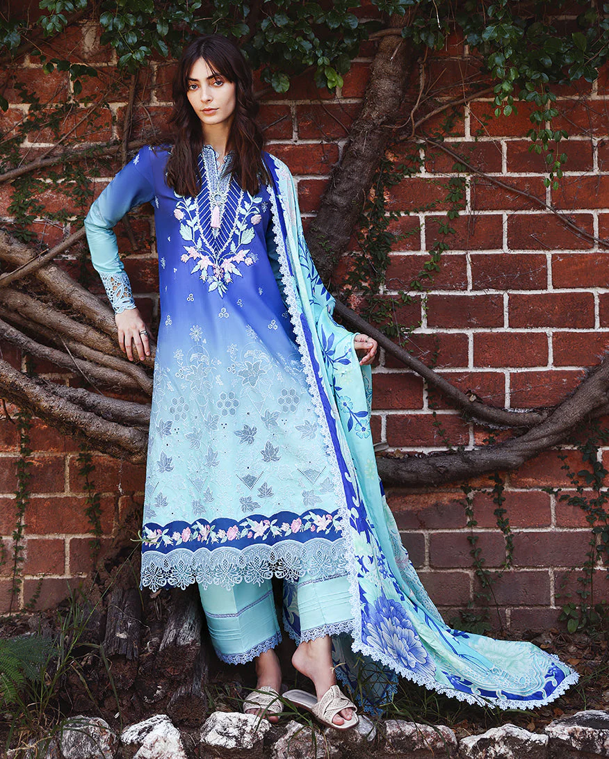 Mushq Moonlit Ease Solace Ombre Chikankari 2026