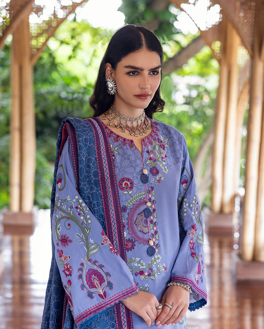 Mushq River Hush 7 Symphony Hemline Karandi 2025 - Image 2