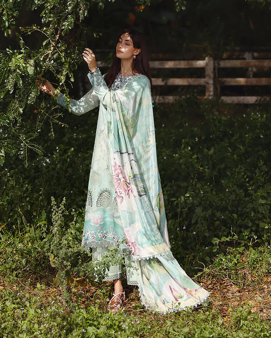 Mushq Tranquil Muse Solace Ombre Chikankari 2026 - Image 2