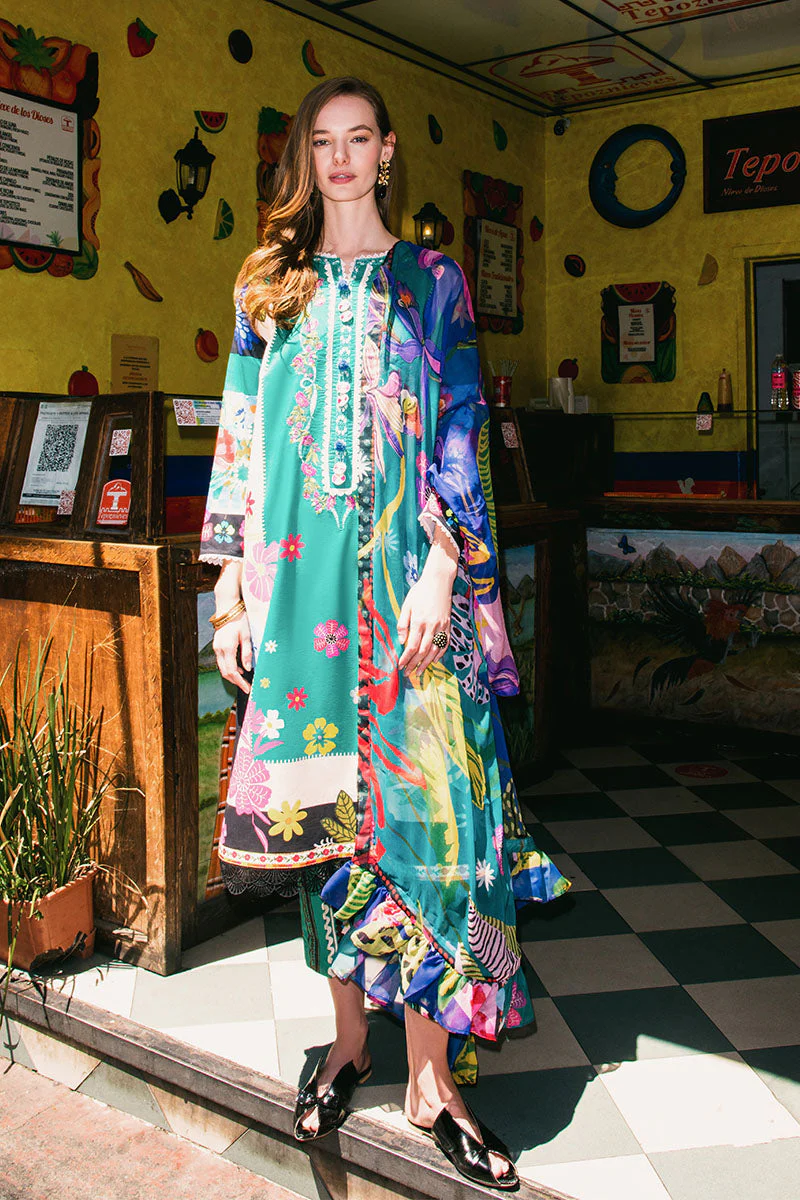 Mushq Water Dancers La Dolce Hemline Prints Vol 2 2025