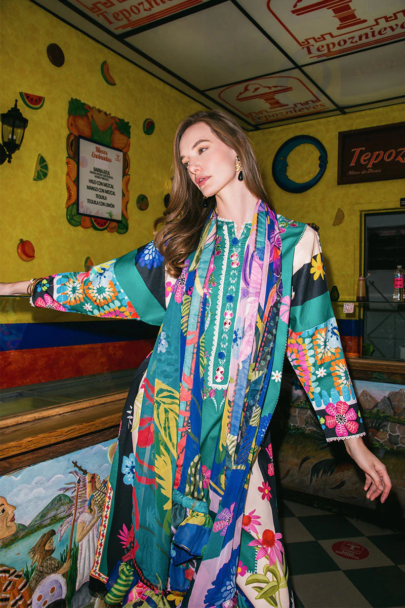 Mushq Water Dancers La Dolce Hemline Prints Vol 2 2025 - Image 2