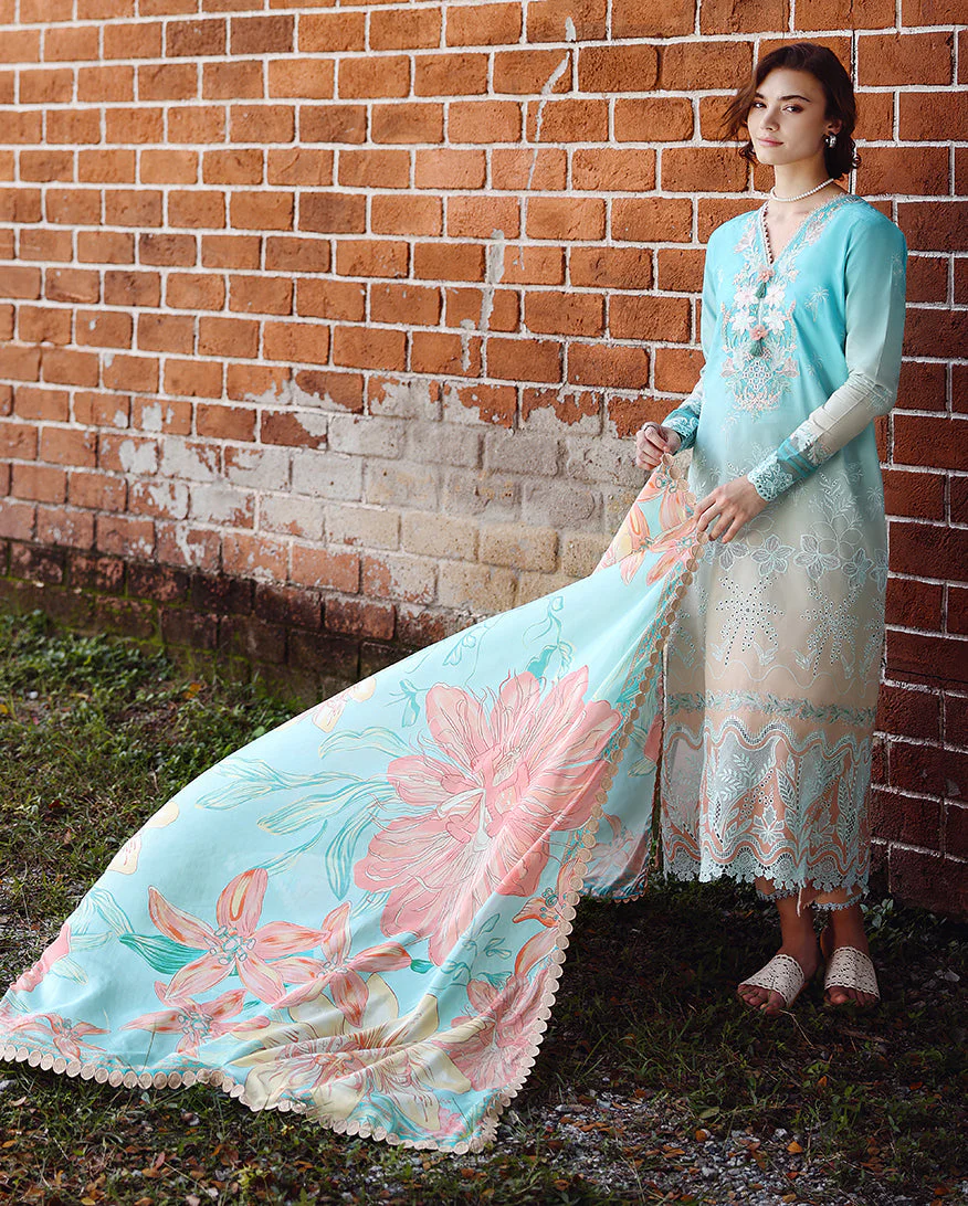Mushq Whispered Dawn Solace Ombre Chikankari 2026