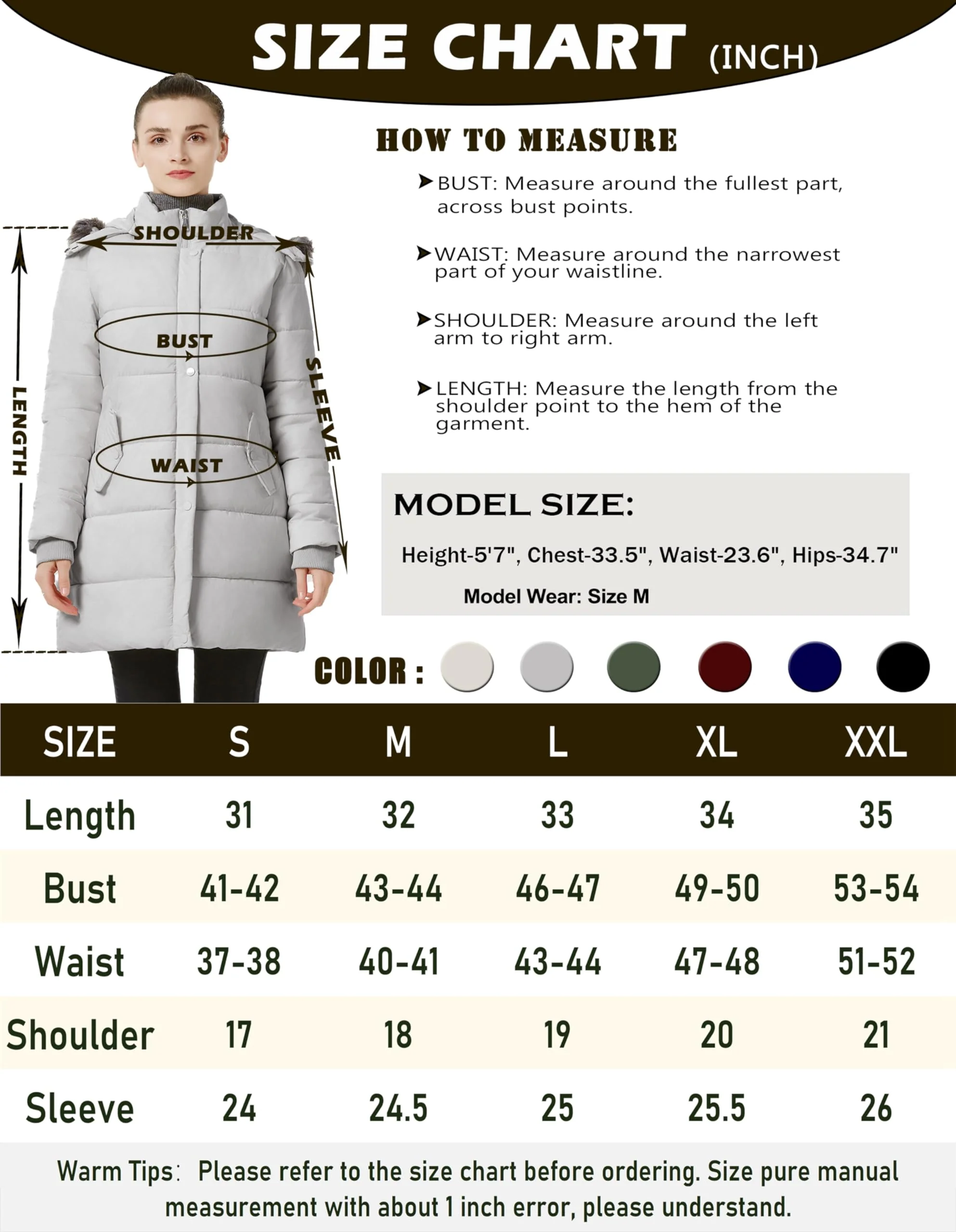 Navy Women's Thicken Warm Coat - Must-Have Winter - Ggleaf - Image 3
