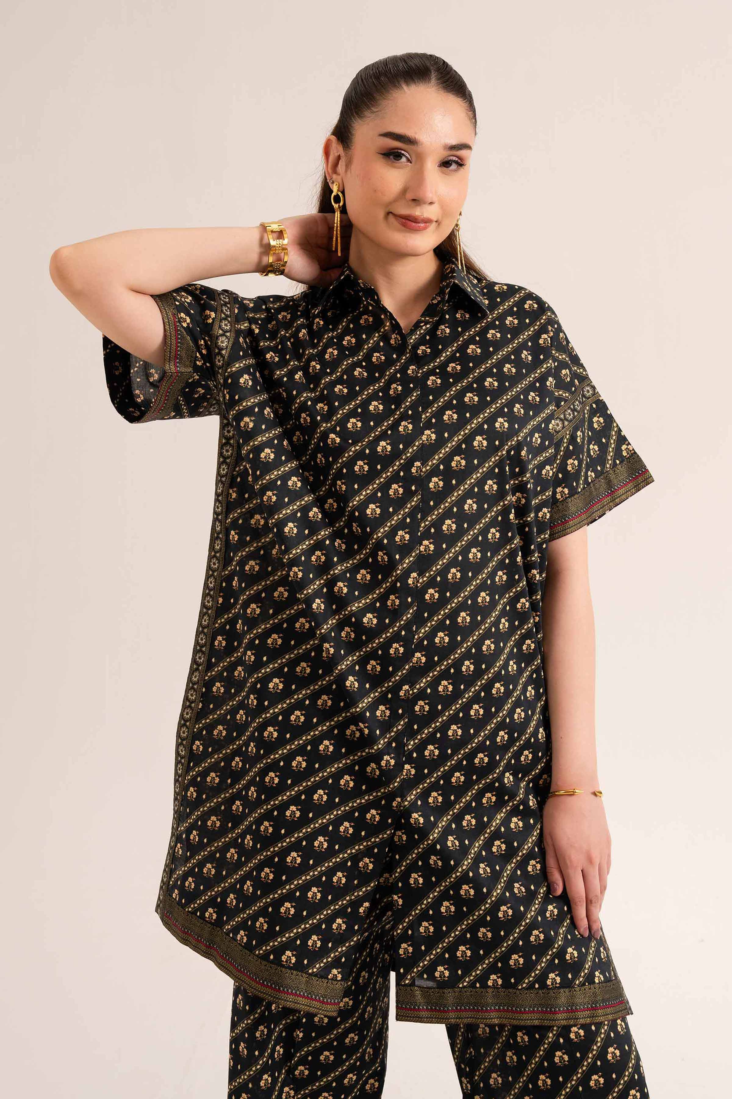 Nishat Linen 1 Piece - Printed Loose Fabric - 42503221 Freedom To Buy Eid Edition 2025 - Image 2