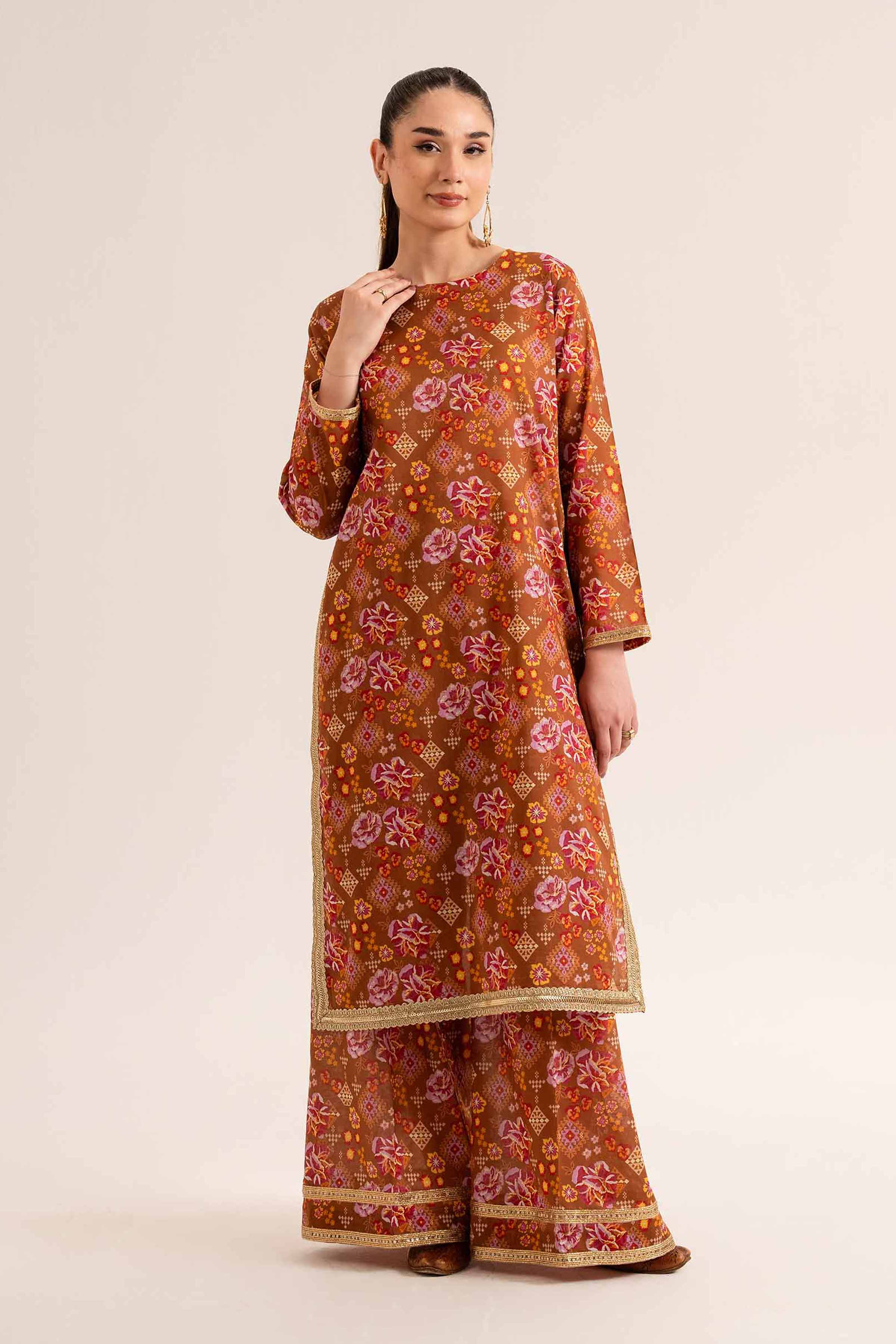 Nishat Linen 1 Piece - Printed Loose Fabric - 42503230 Freedom To Buy Eid Edition 2025