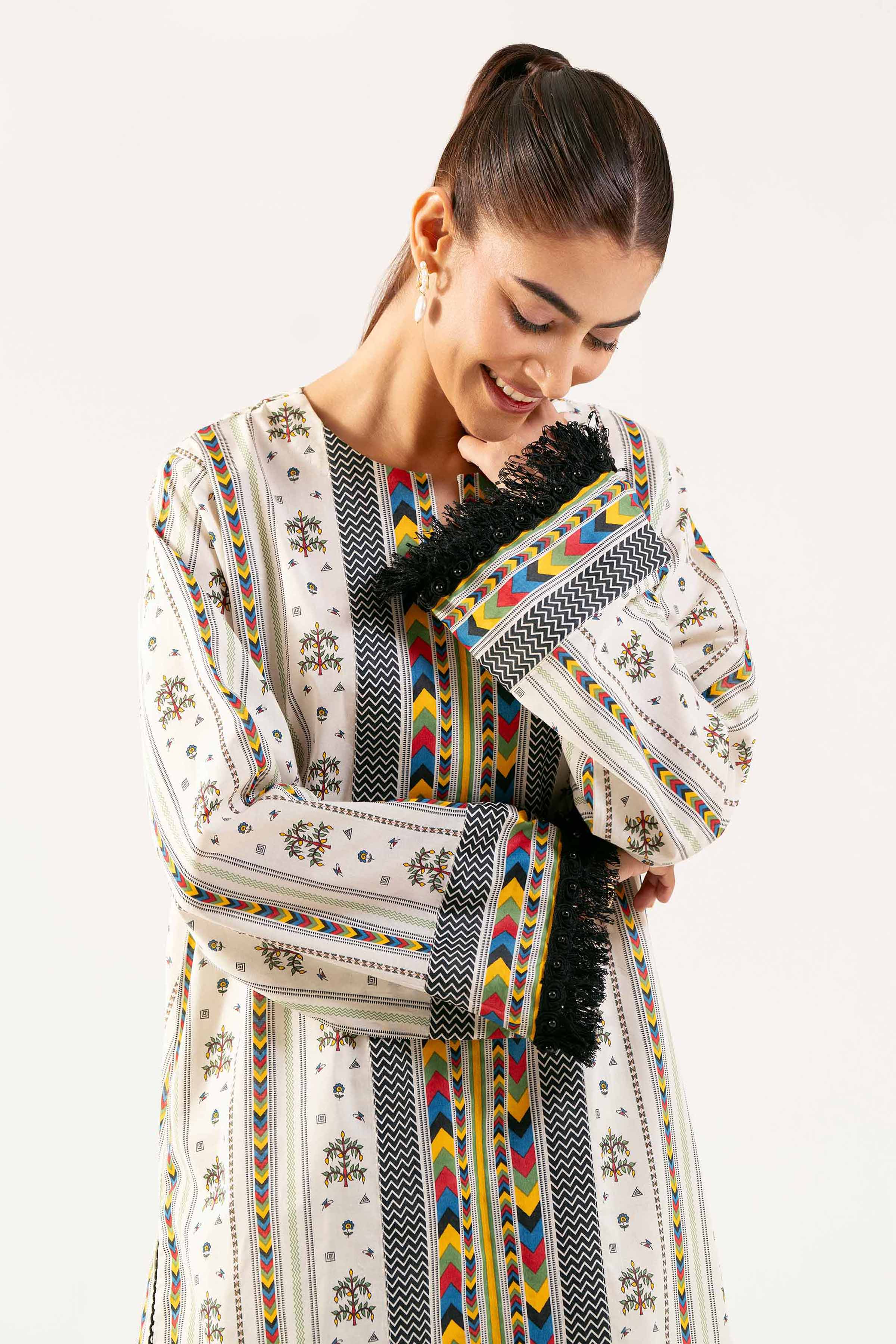 Nishat Linen 1 Piece - Printed Loose Fabric - 42503231 Freedom To Buy Eid Edition 2025 - Image 2