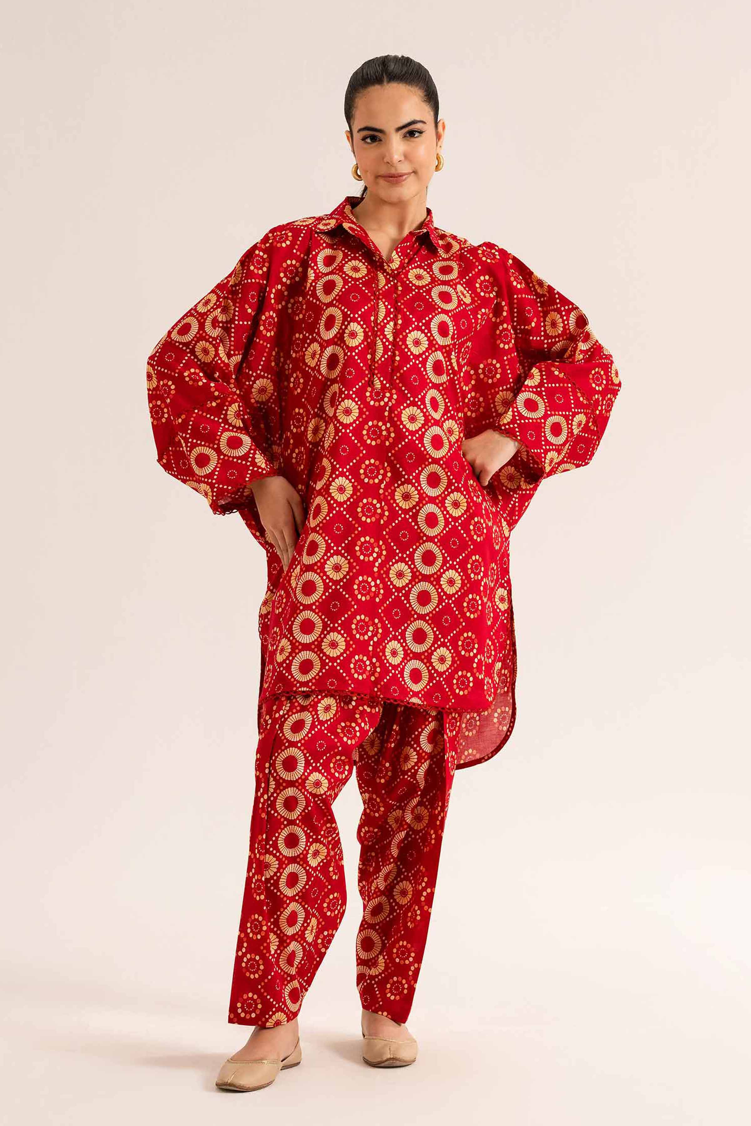 Nishat Linen 1 Piece - Printed Loose Fabric - 42503237 Freedom To Buy Eid Edition 2025