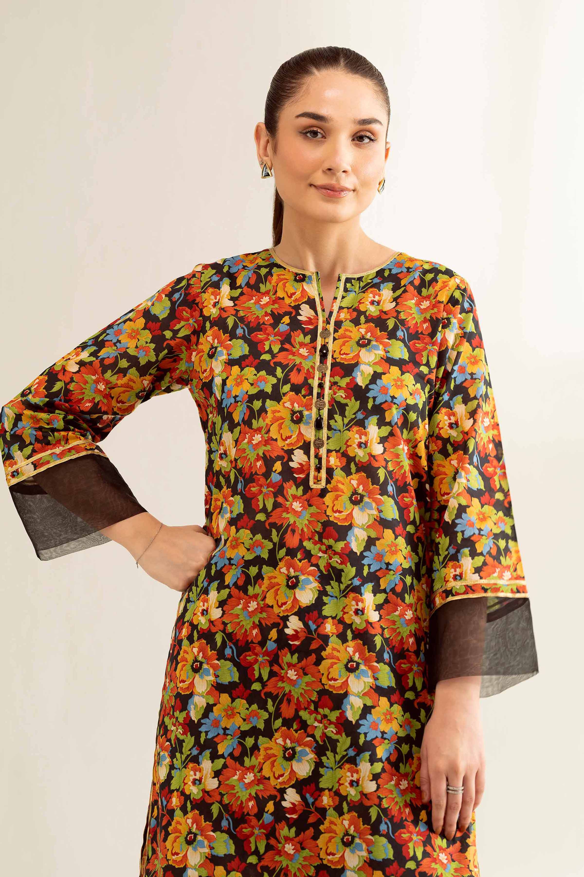 Nishat Linen 1 Piece - Printed Loose Fabric - 42503238 Freedom To Buy Eid Edition 2025 - Image 2