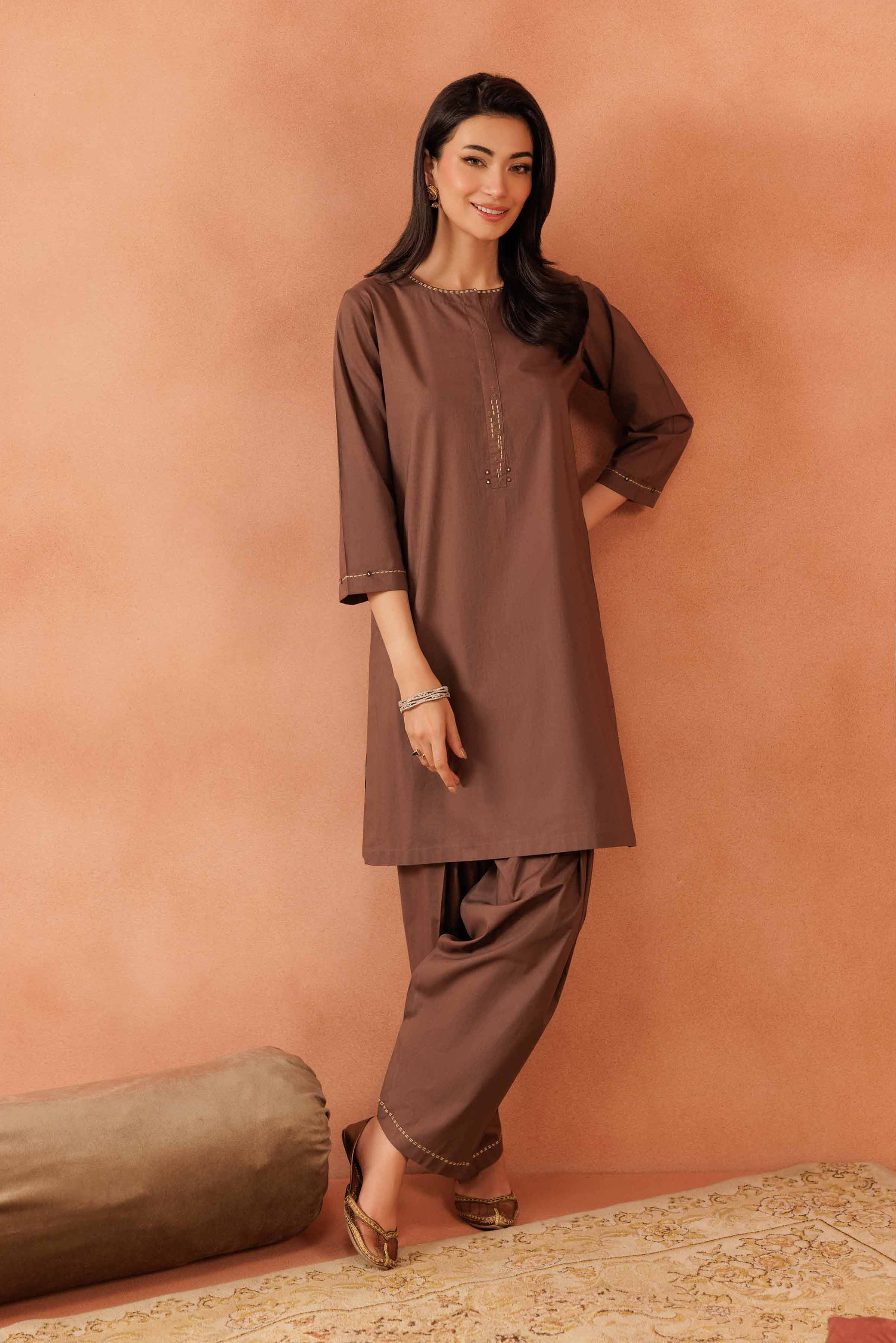 Nishat Linen 2 Piece - Basic Suit - KFE25-157 Eid Pret 2025
