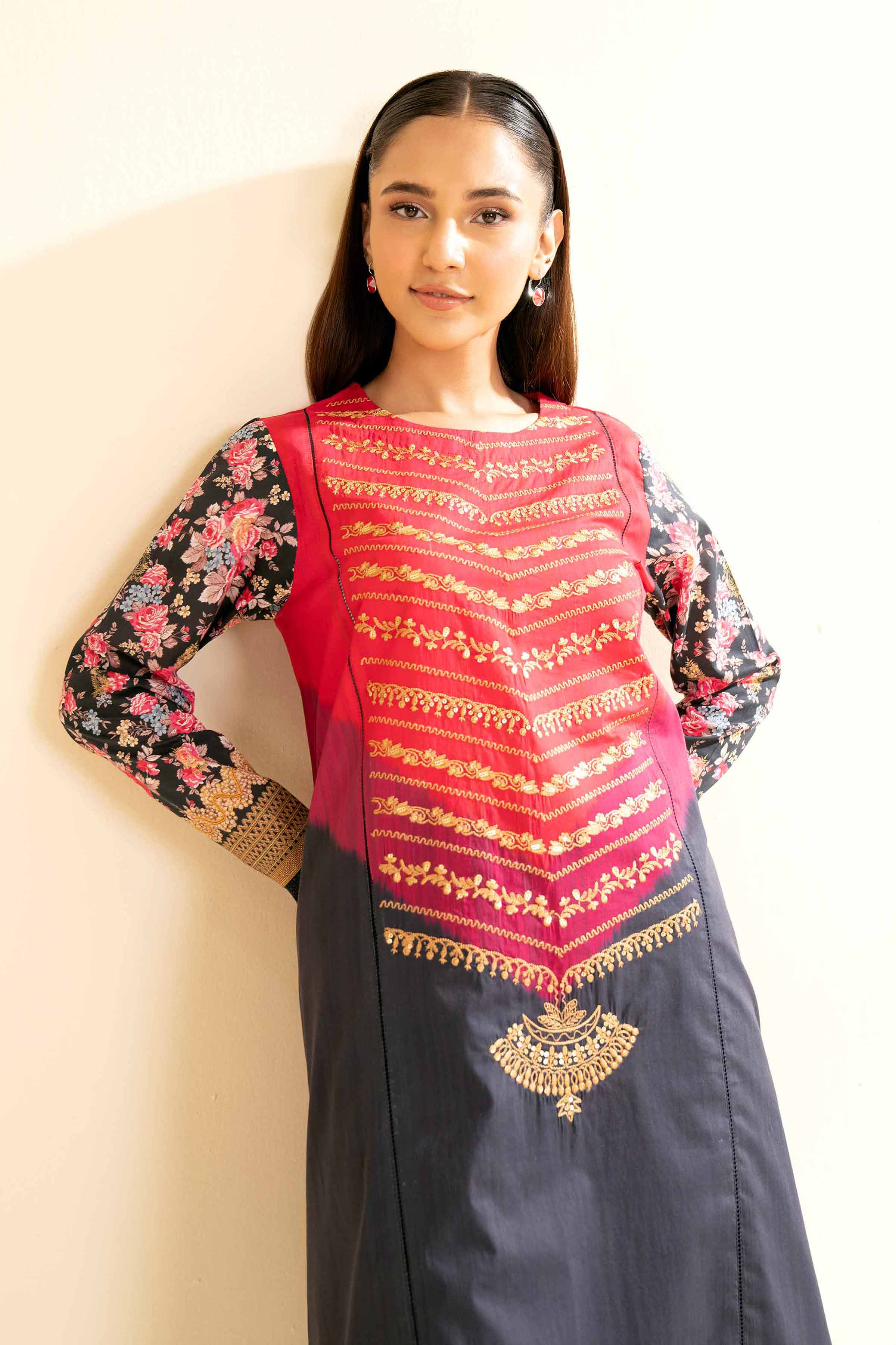 Nishat Linen 2 Piece - Digital Printed Embroidered Suit - 42501151 Embroidered Eid Lawn Collection 0 - Image 2
