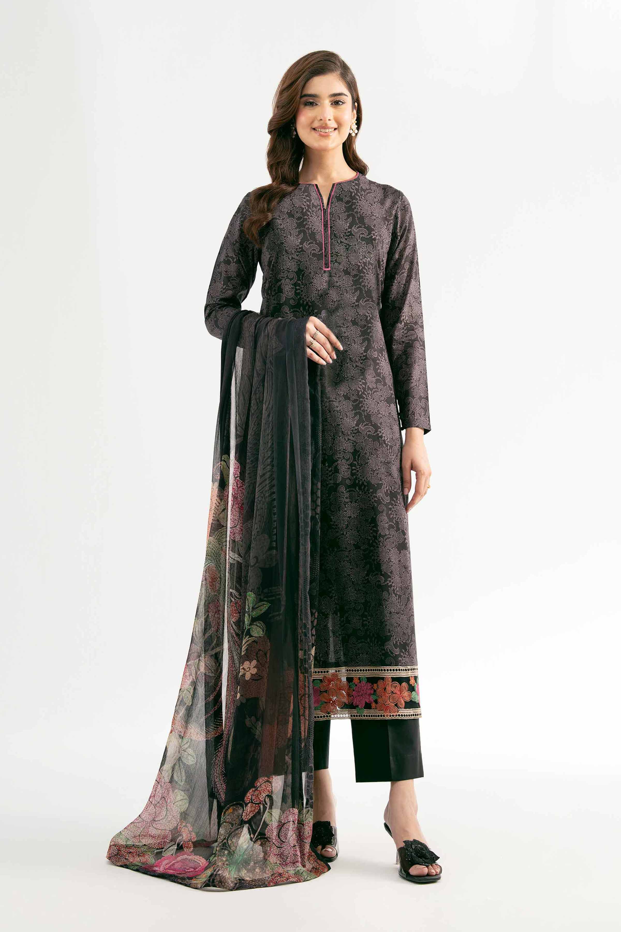 Nishat Linen 2 Piece - Digital Printed Embroidered Suit - 42501724 Embroidered Eid Lawn Collection 2025