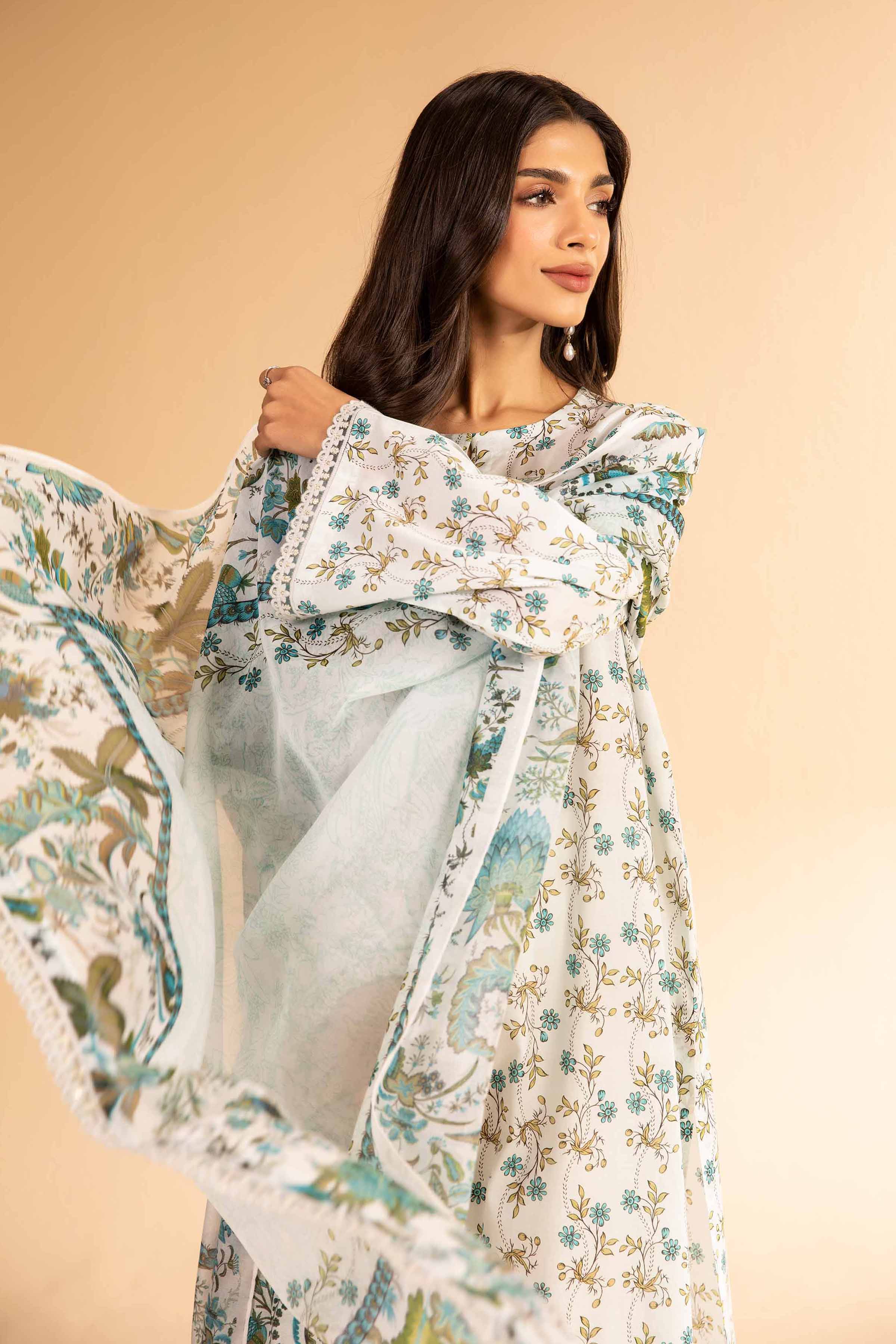 Nishat Linen 2 Piece - Digital Printed Embroidered Suit - 42501755 Embroidered Eid Lawn Collection 2025 - Image 2