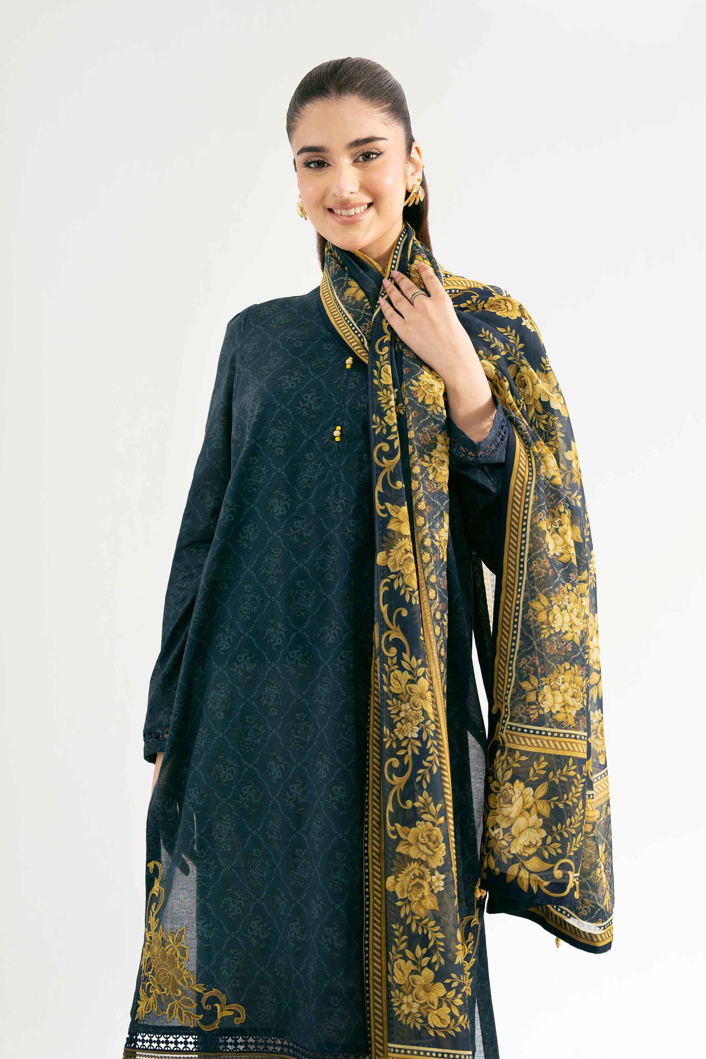 Nishat Linen 2 Piece - Digital Printed Embroidered Suit - 42501767 Embroidered Eid Lawn Collection 2025 - Image 2