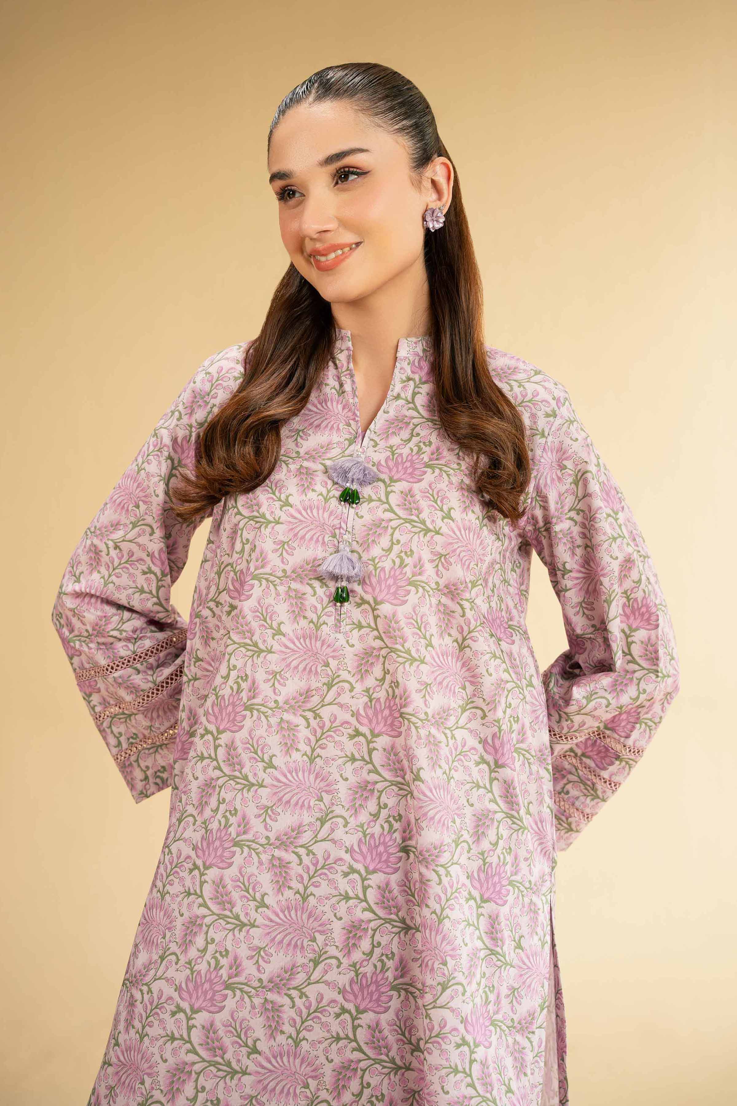 Nishat Linen 2 Piece - Digital Printed Embroidered Suit - 42501769 Embroidered Eid Lawn Collection 2025 - Image 2