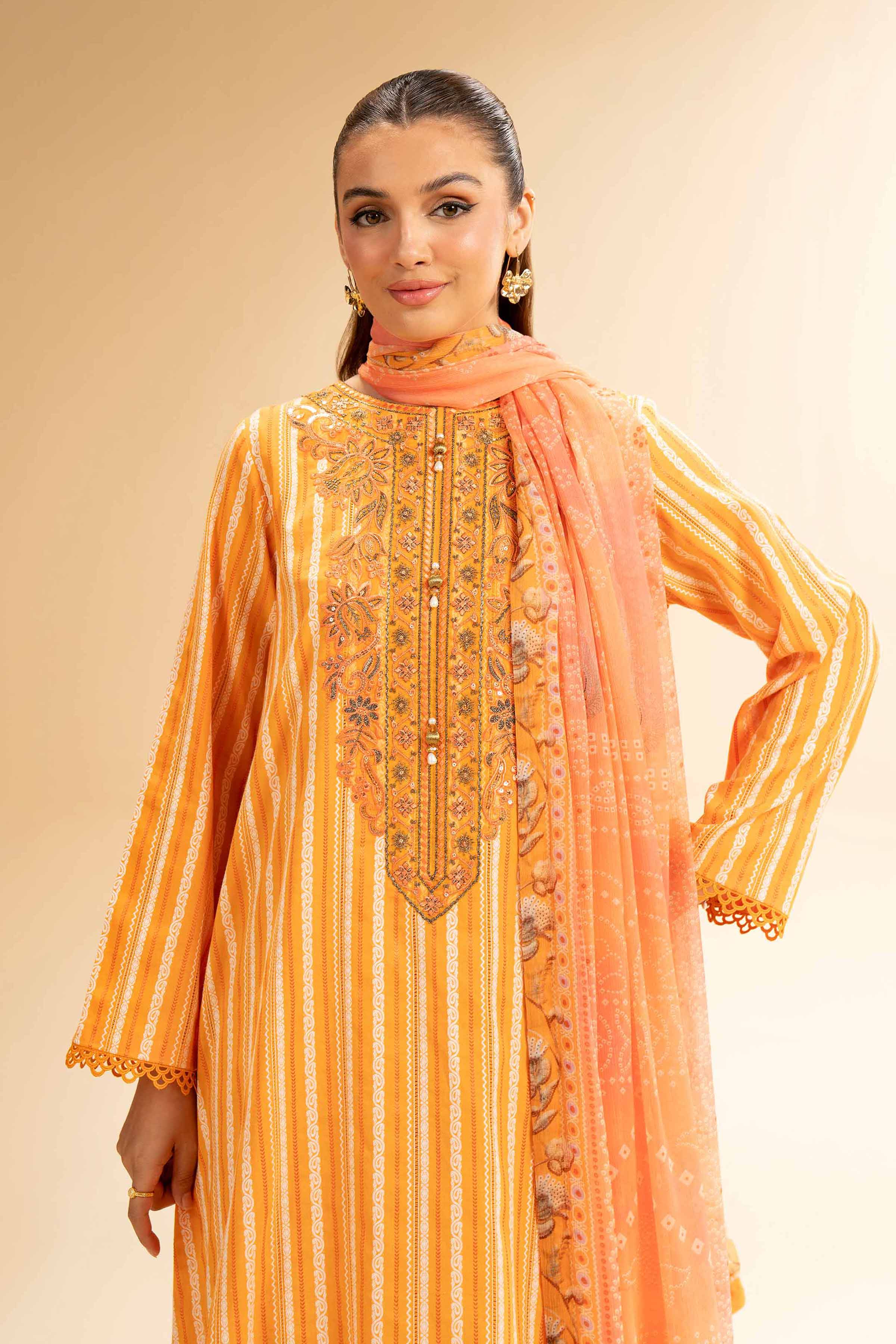 Nishat Linen 2 Piece - Digital Printed Suit - 42501515 Digital Printed Lawn Eid Edition 2025 - Image 2