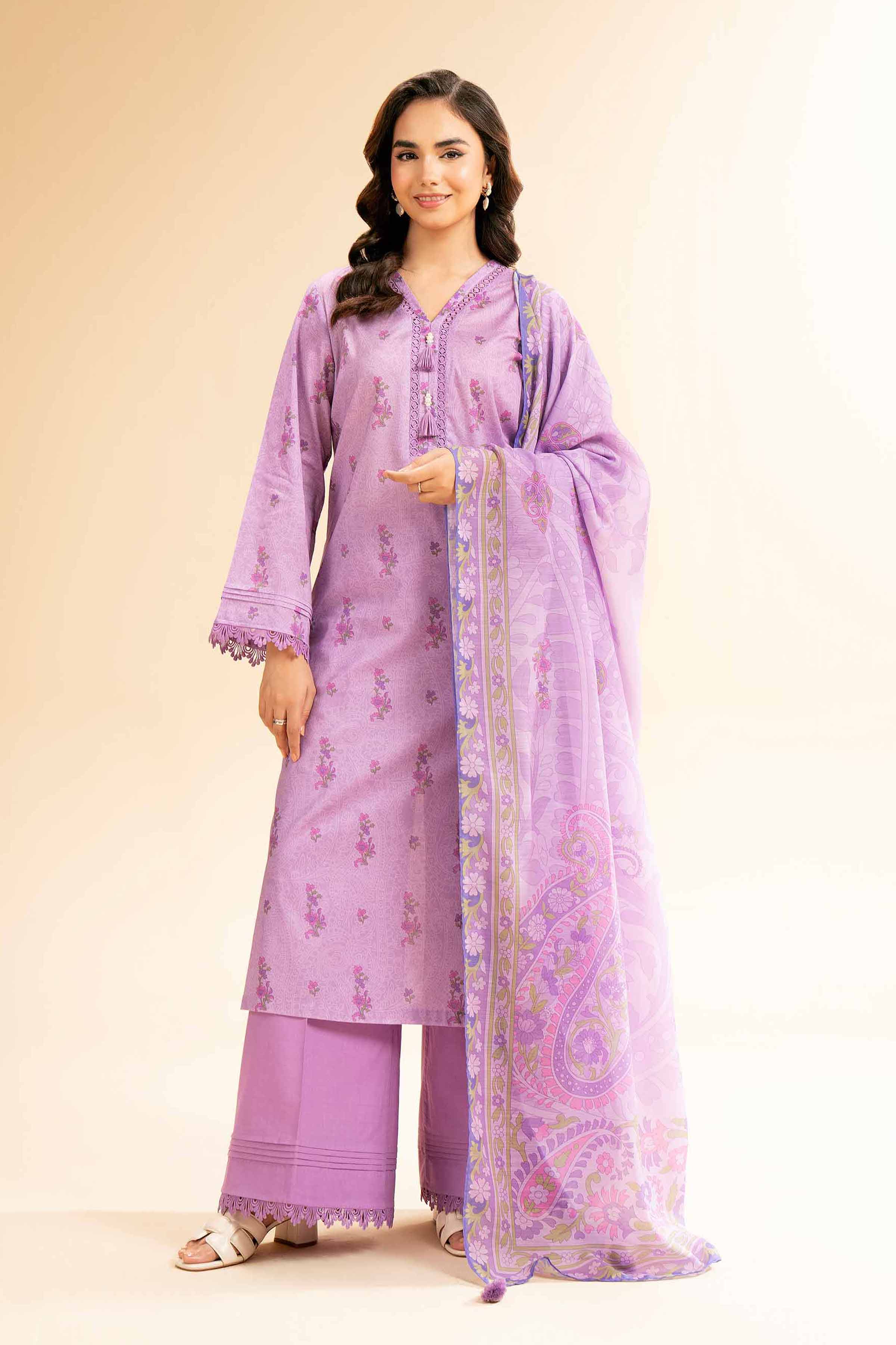 Nishat Linen 2 Piece - Digital Printed Suit - 42501519 Digital Printed Lawn Eid Edition 2025