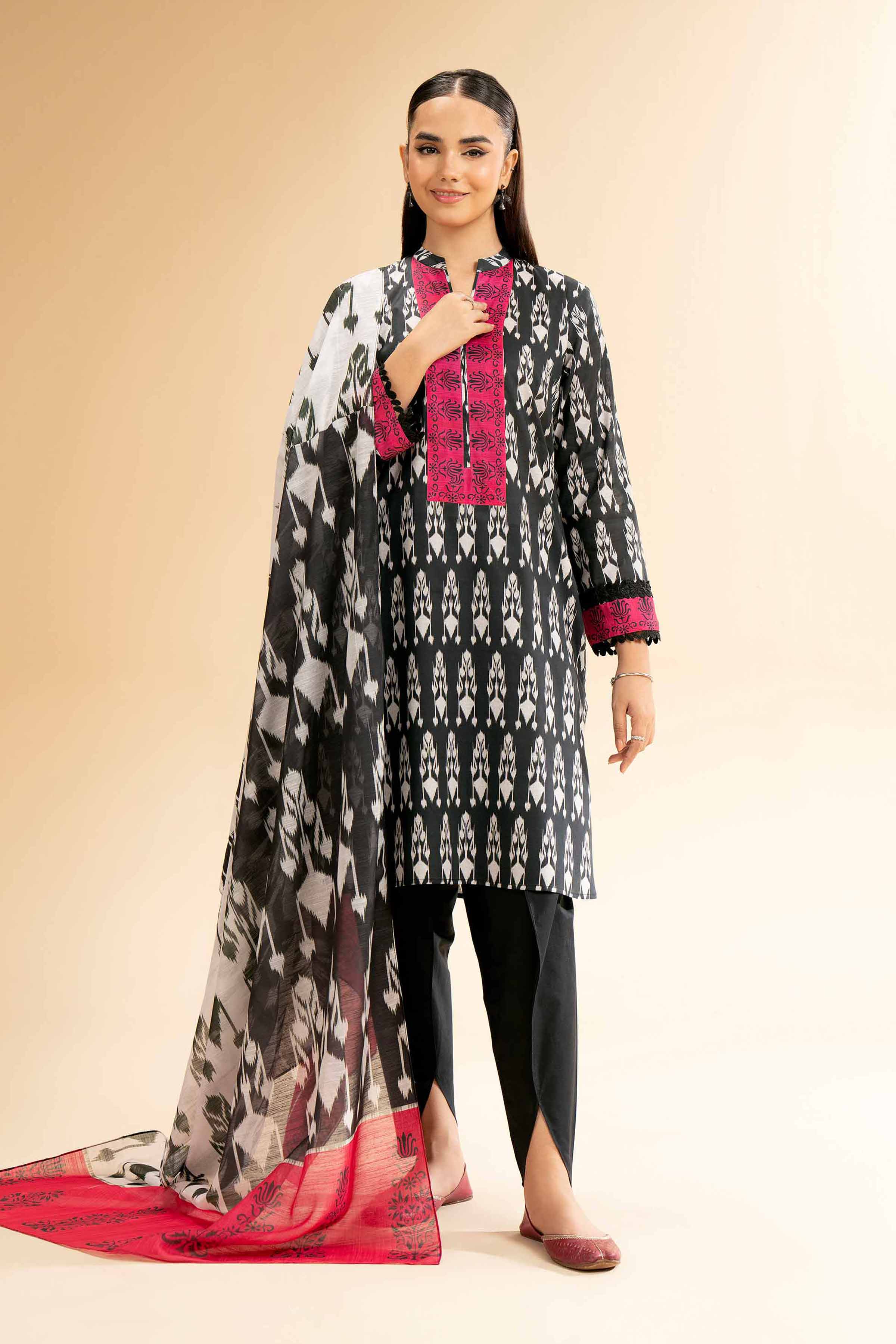 Nishat Linen 2 Piece - Digital Printed Suit - 42501527 Digital Printed Lawn Eid Edition 2025