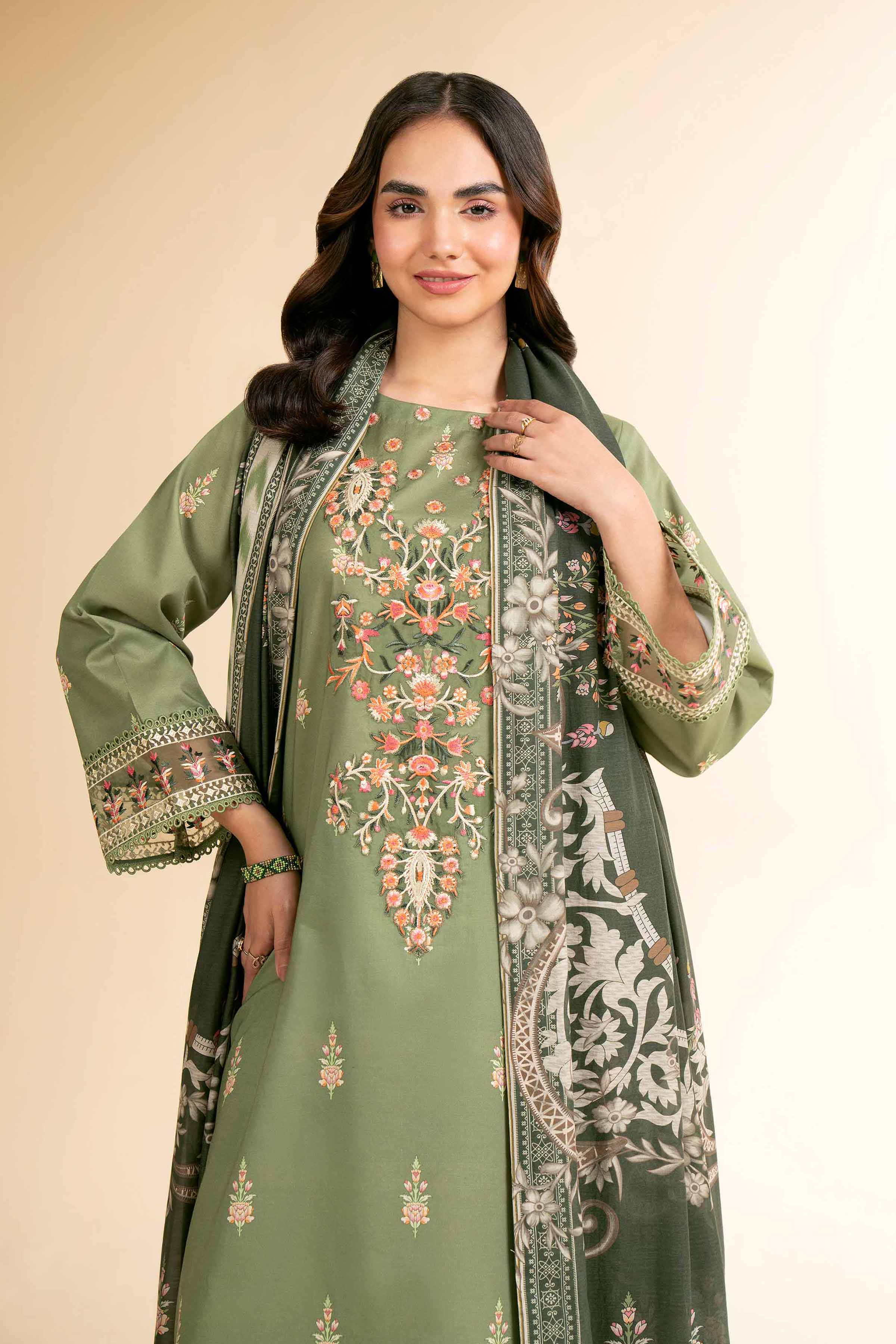 Nishat Linen 2 Piece - Digital Printed Suit - 42501540 Digital Printed Lawn Eid Edition 2025 - Image 2